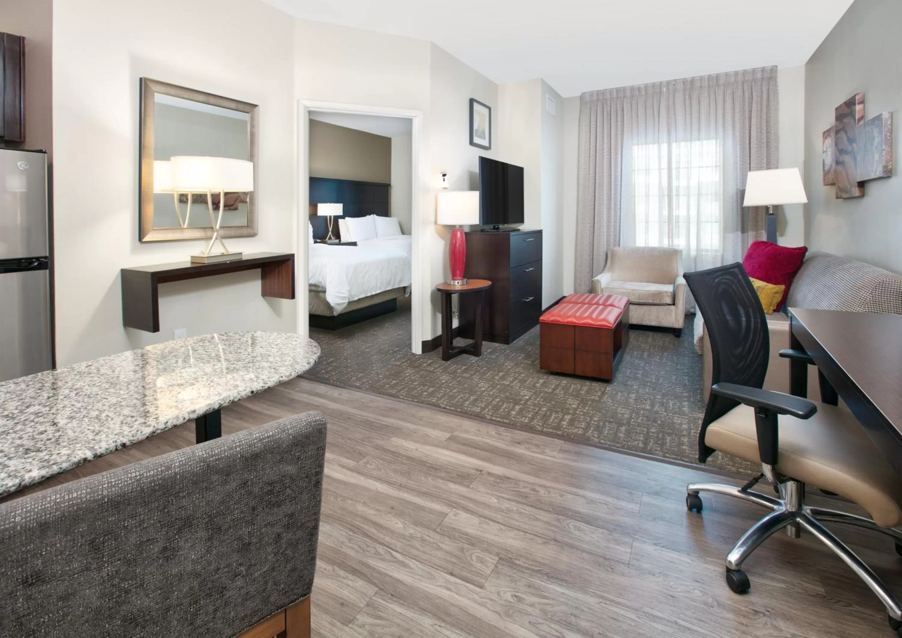 Photo of the whole room, Bed in Staybridge Suites Plano - Richardson Area by IHG