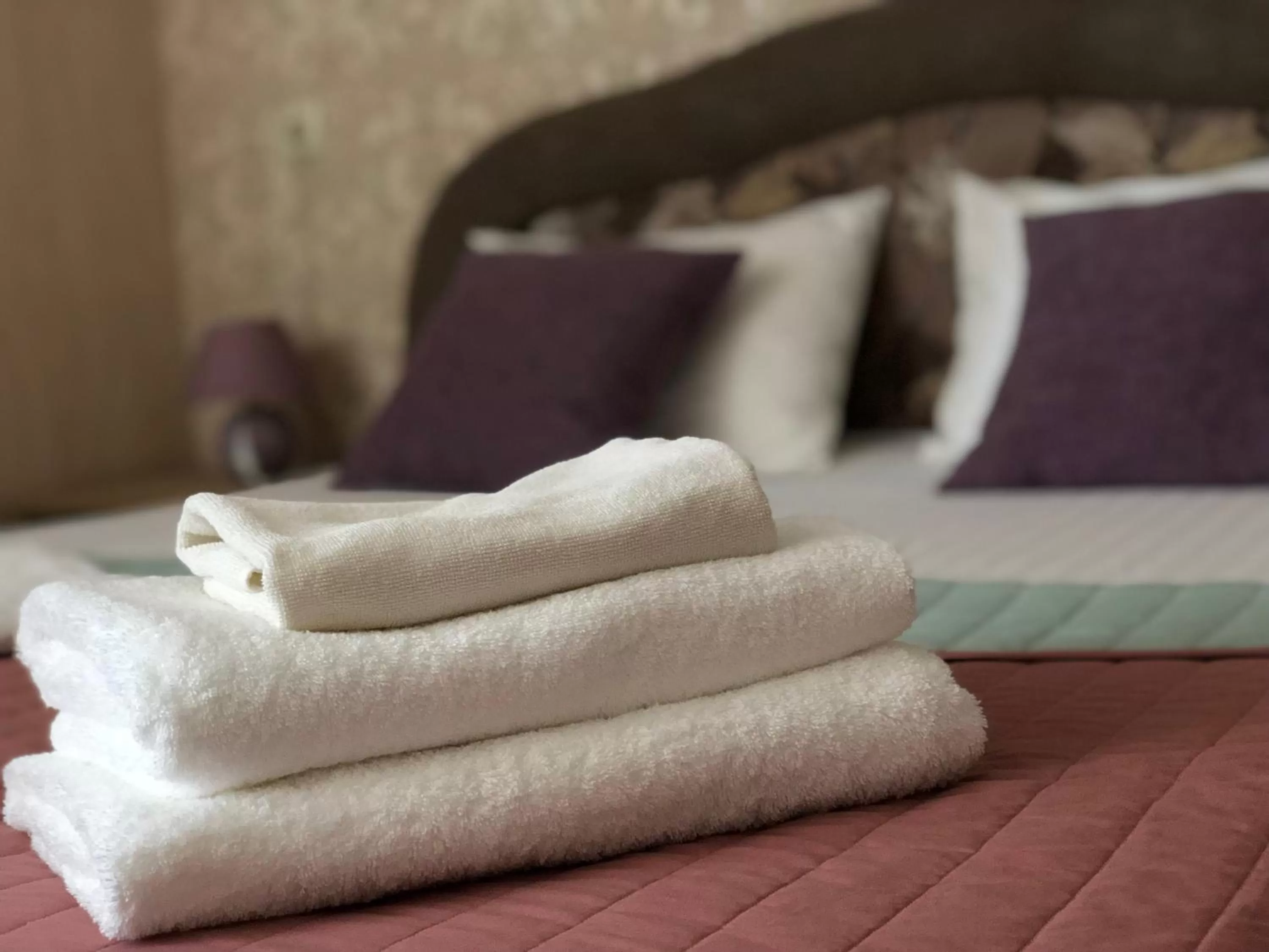 Bed in Zhuliany City Hotel