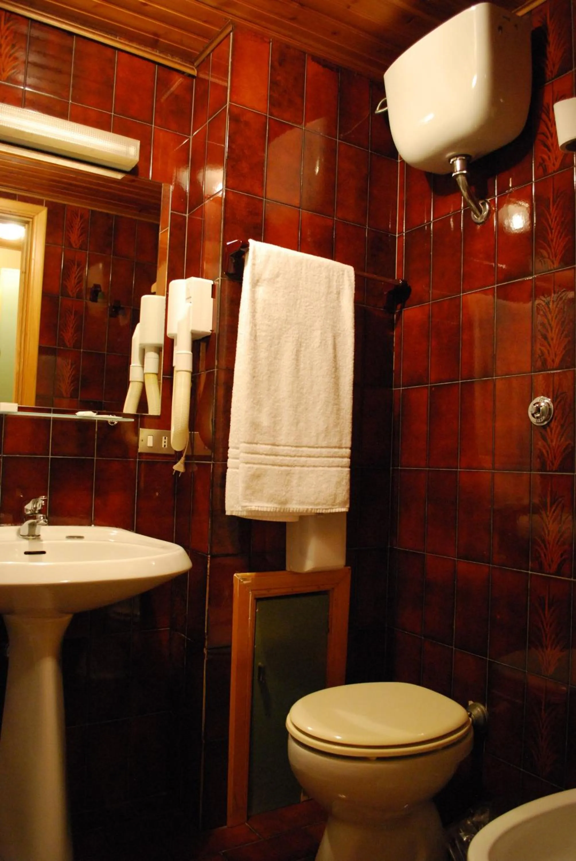 Bathroom in Hotel Tre Torri