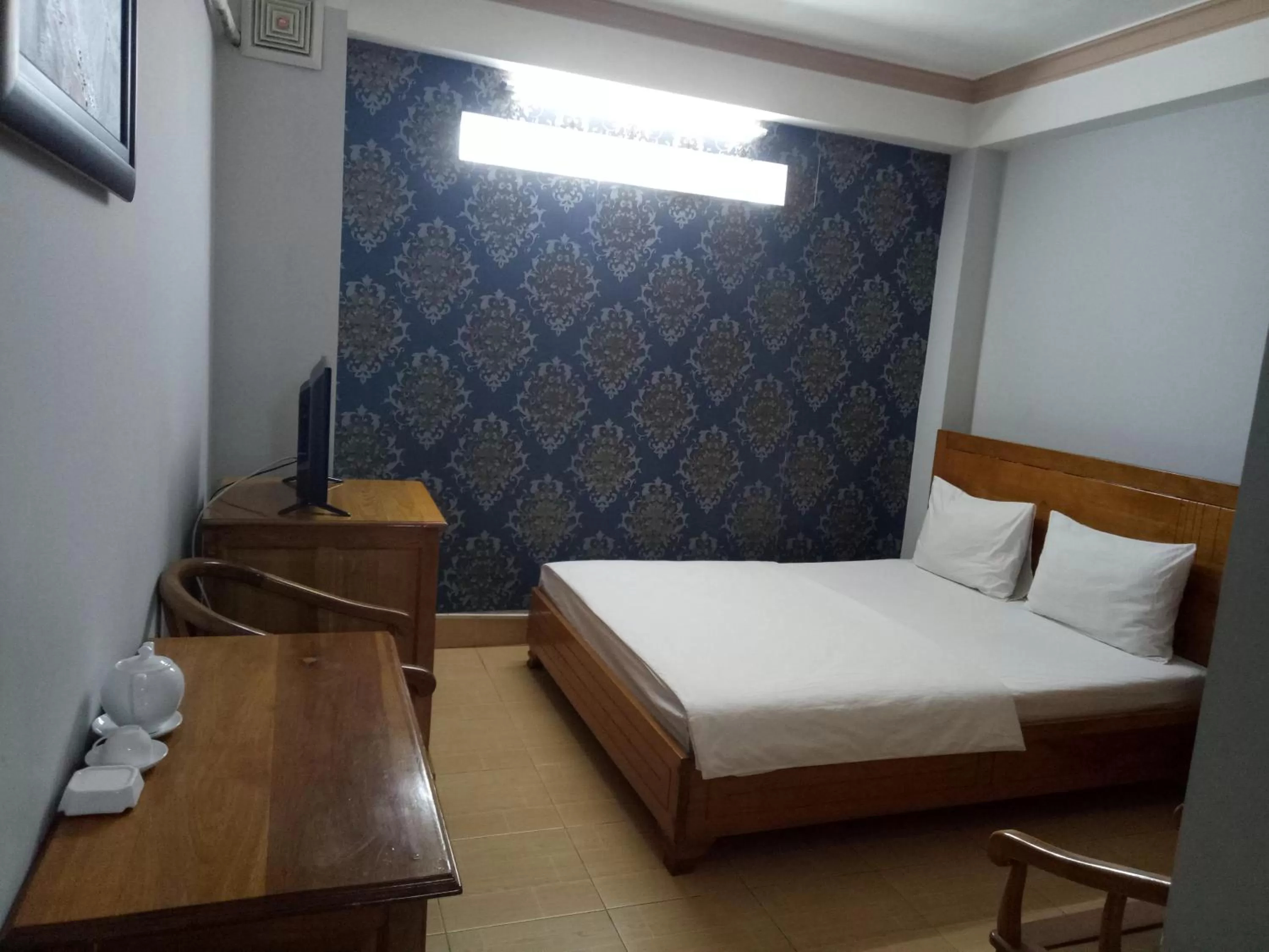 Bed in Khách sạn Phú An