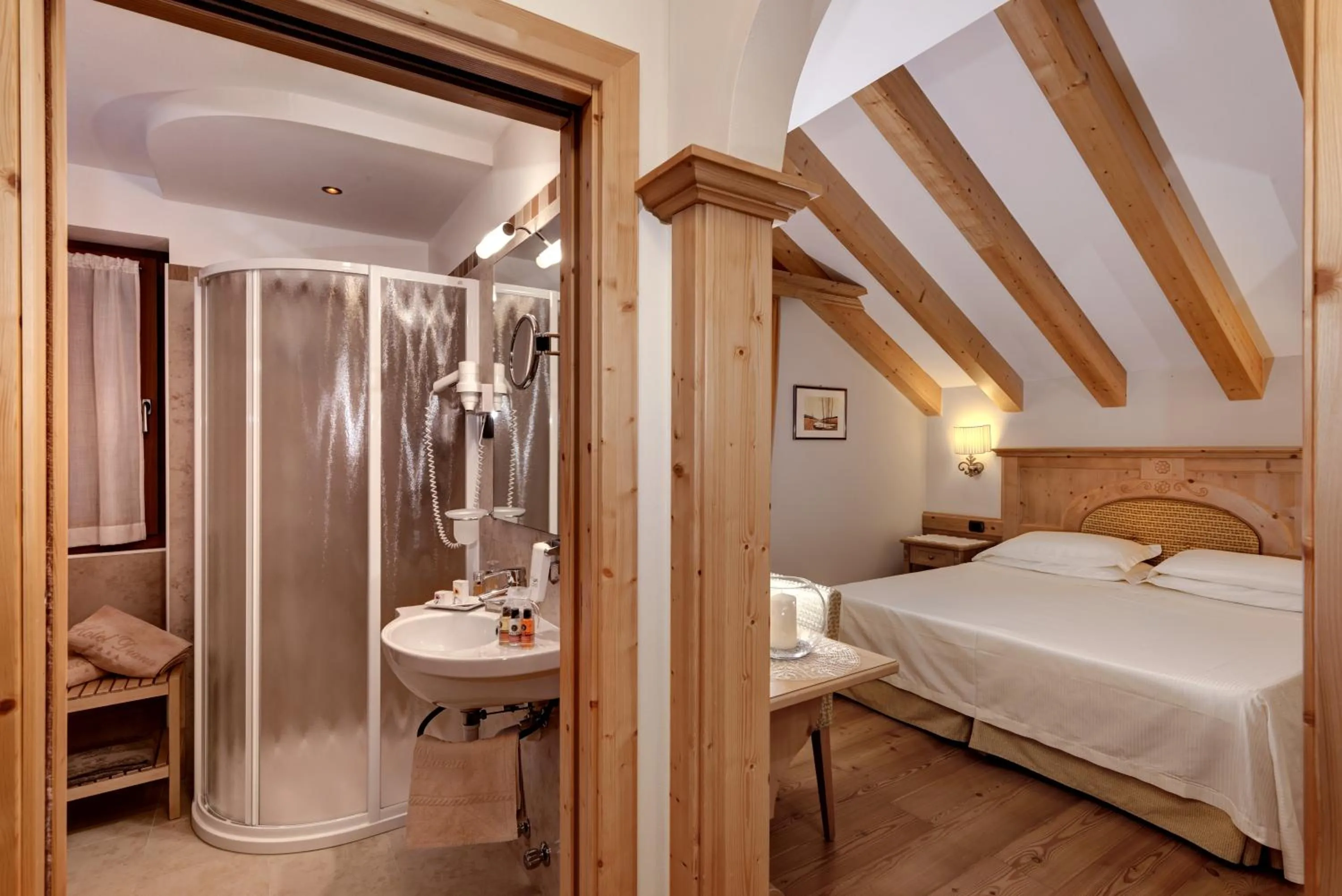 Bed in Boutique Hotel Diana