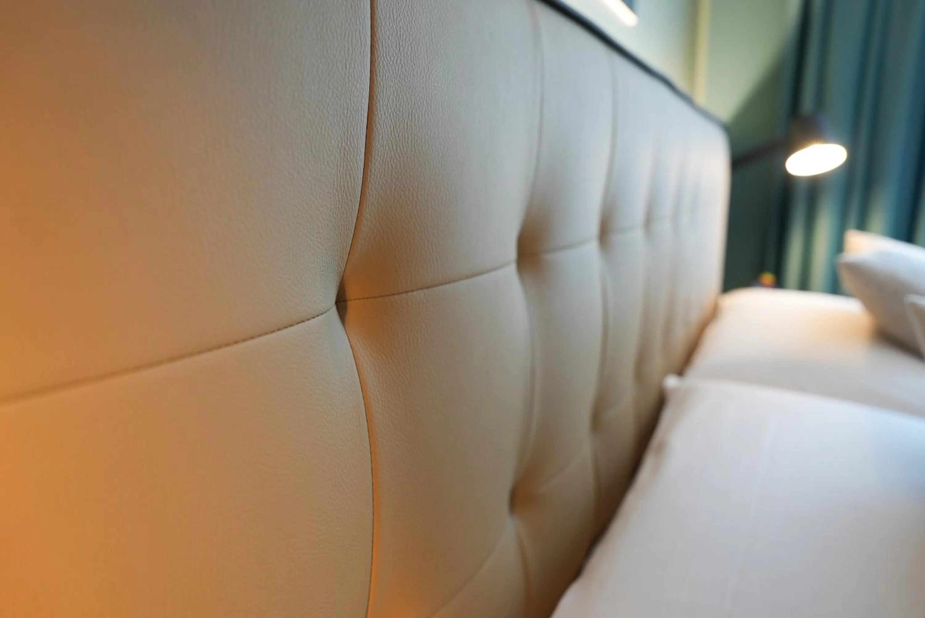 Bed in Hotel Puccini