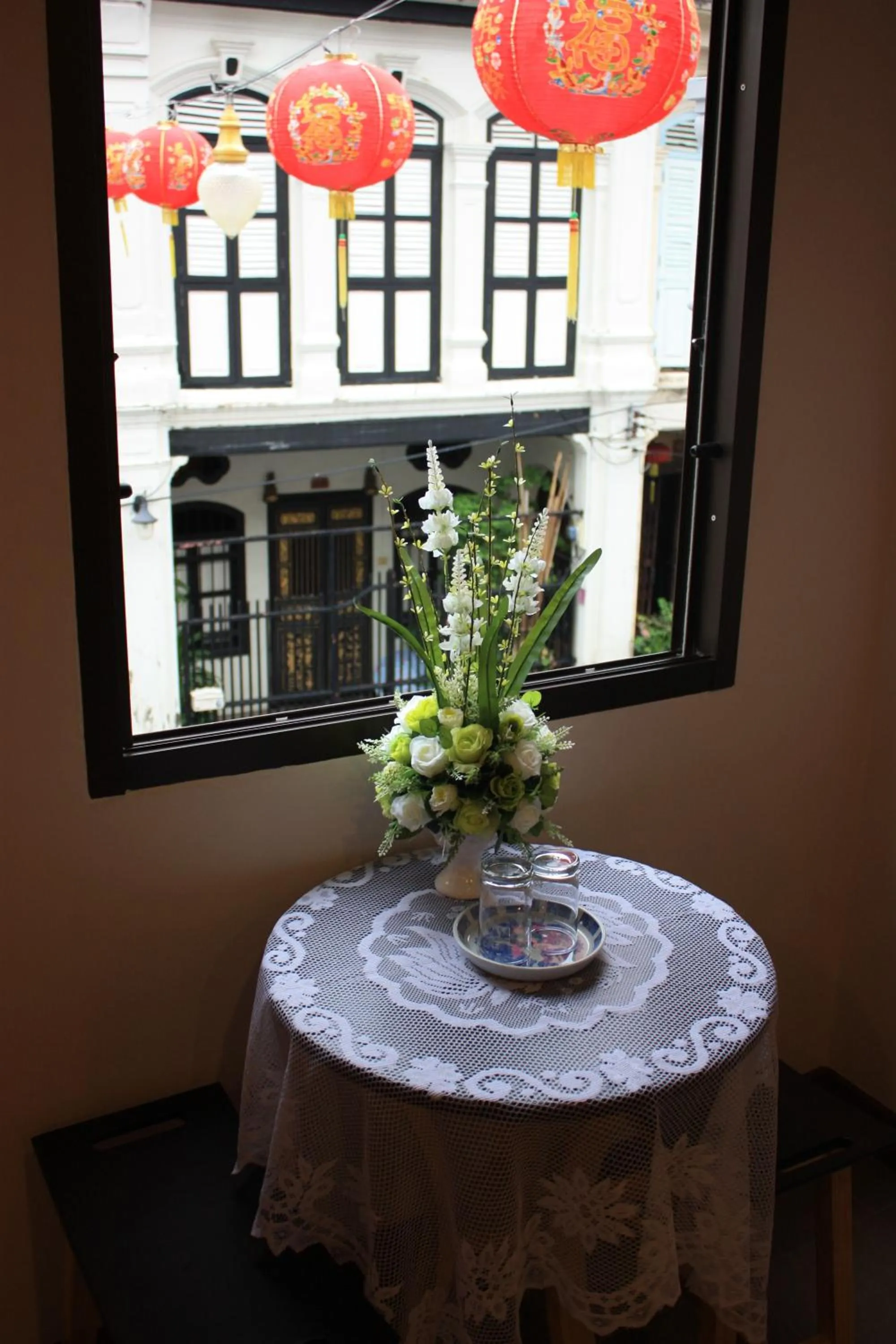 Decorative detail in Ming Shou Boutique House