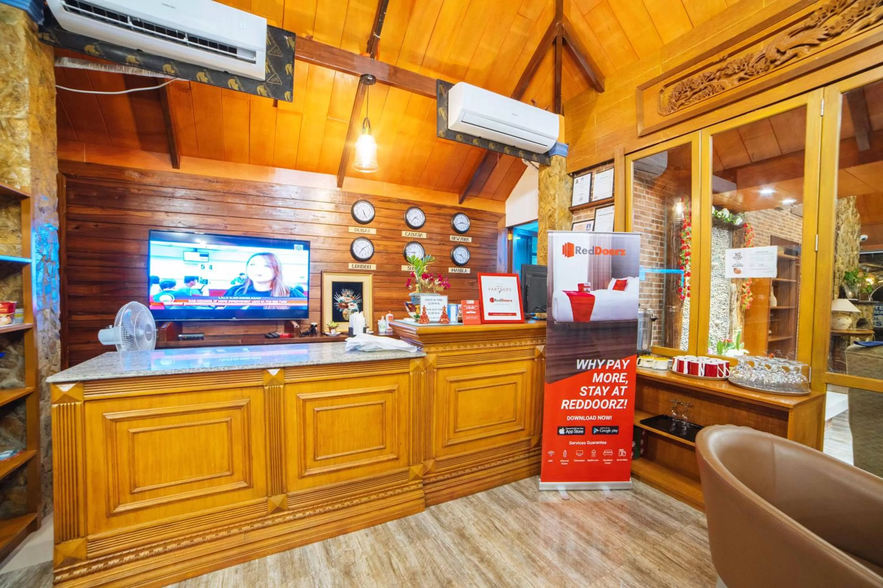 Lobby or reception in RedDoorz Plus @ Starhomes Olivianville