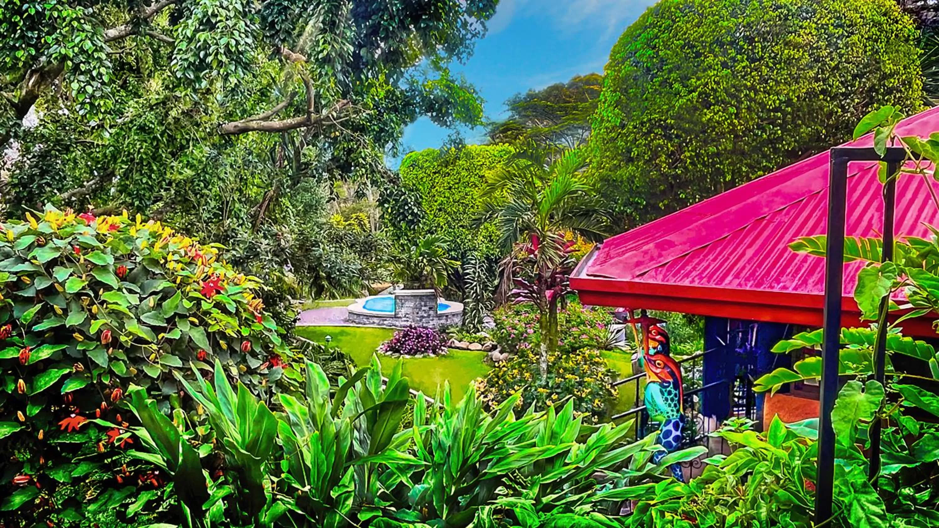 Property building, Garden in Boquete Garden Inn