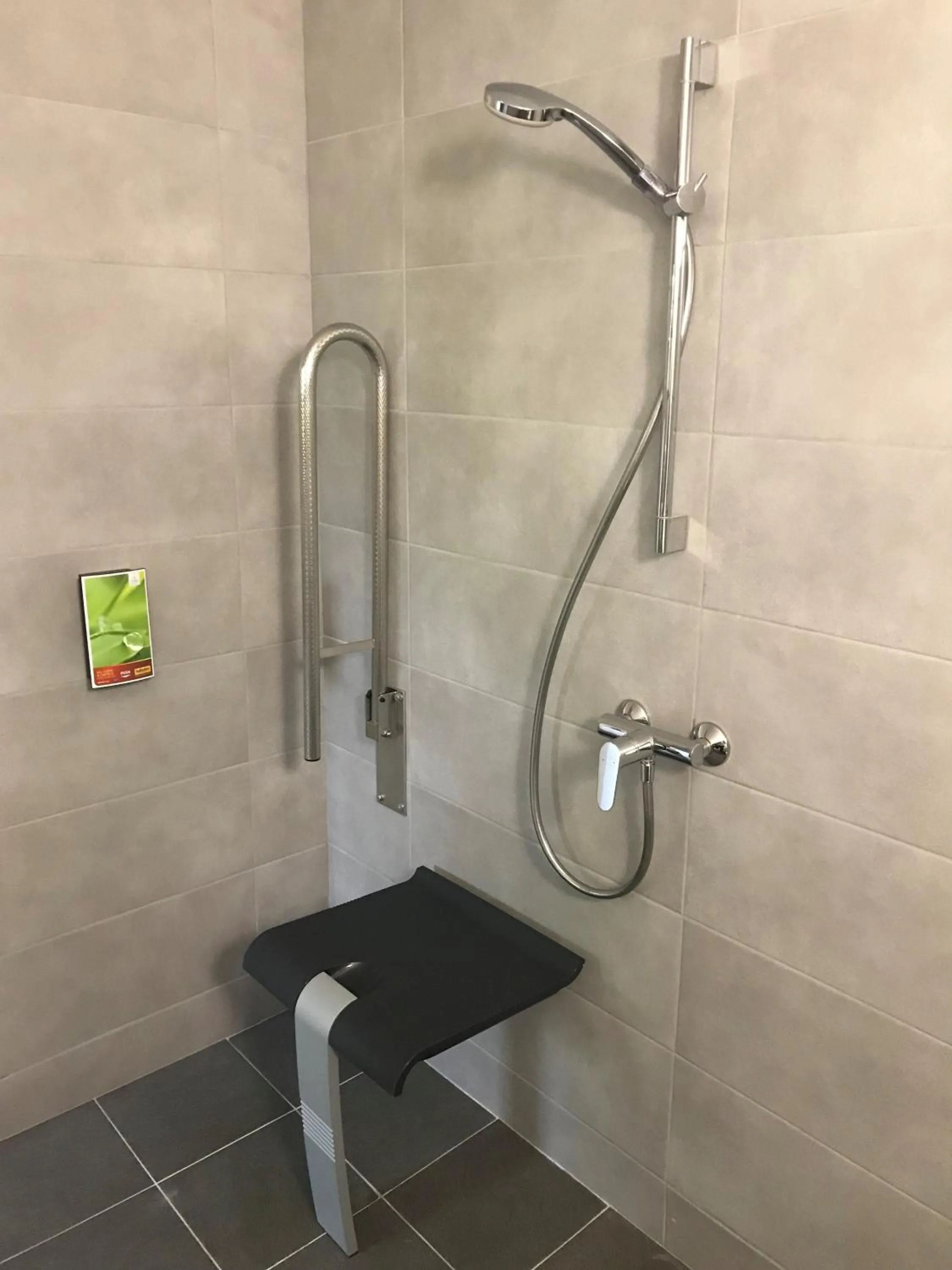 Shower in initial by balladins Tours Sud