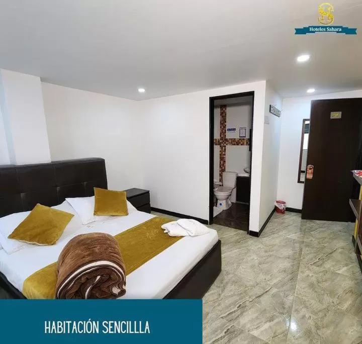 Bed in Hoteles Sahara