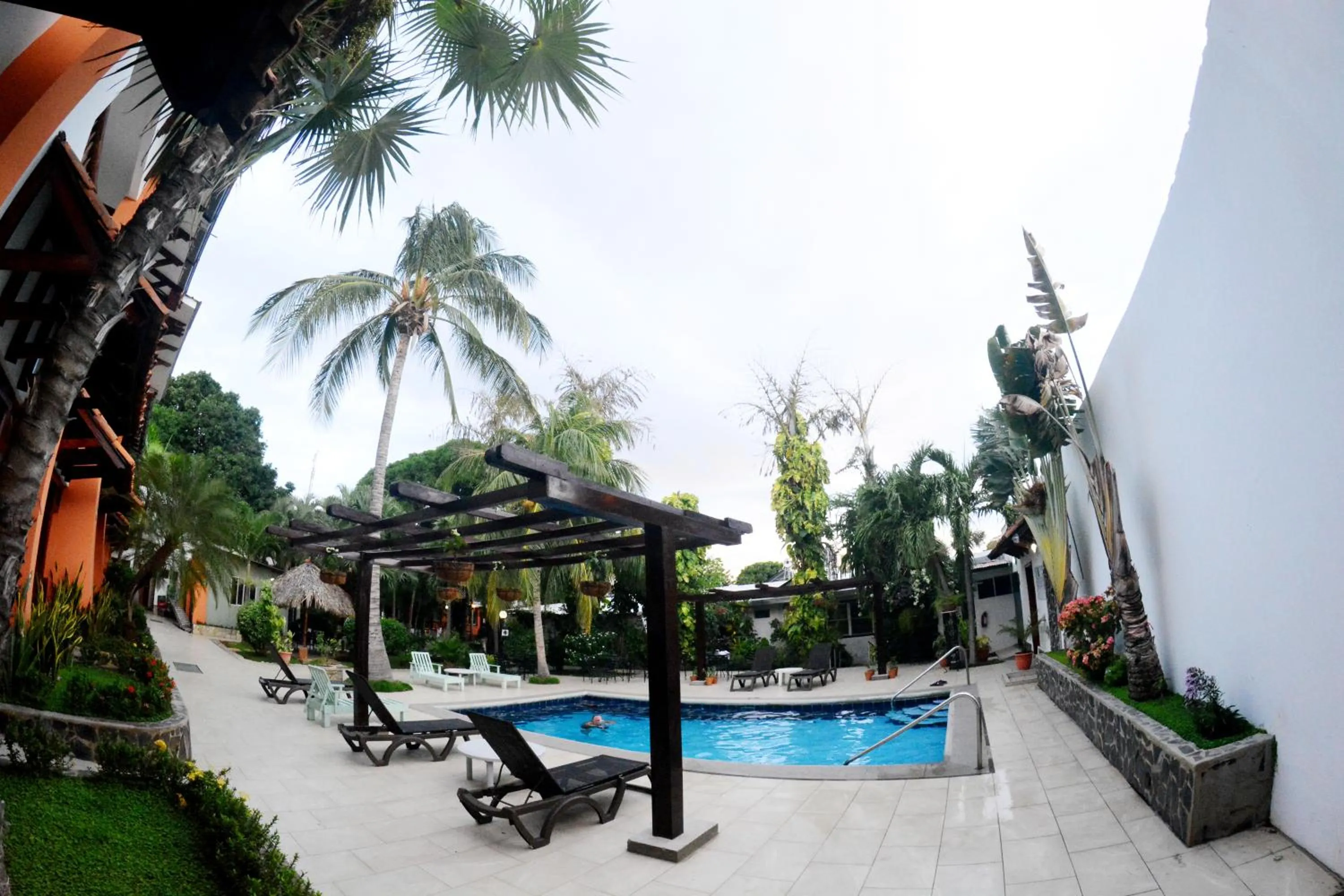 Swimming pool in Hotel Europeo