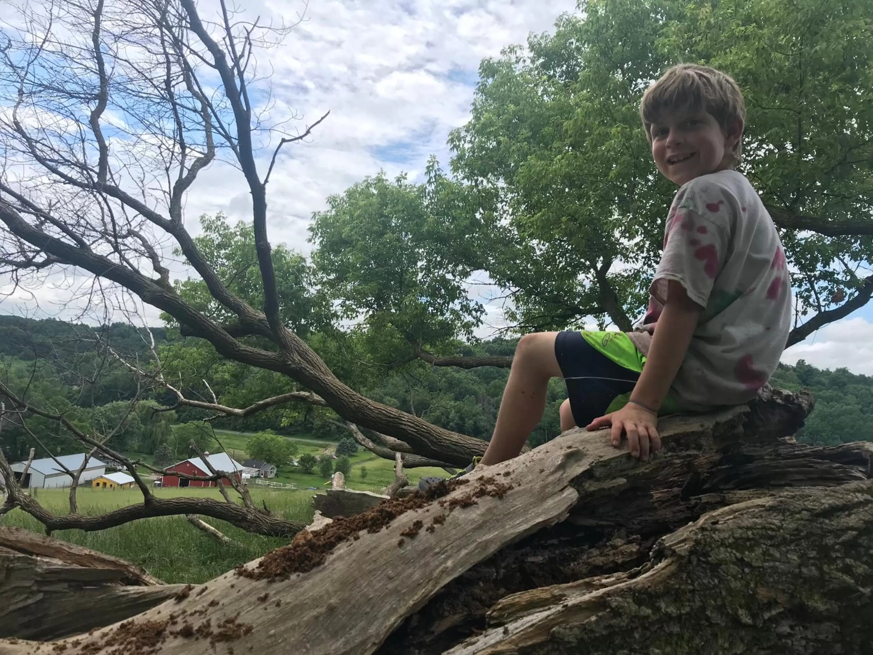 Bird's eye view in Rainbow Ridge Farms