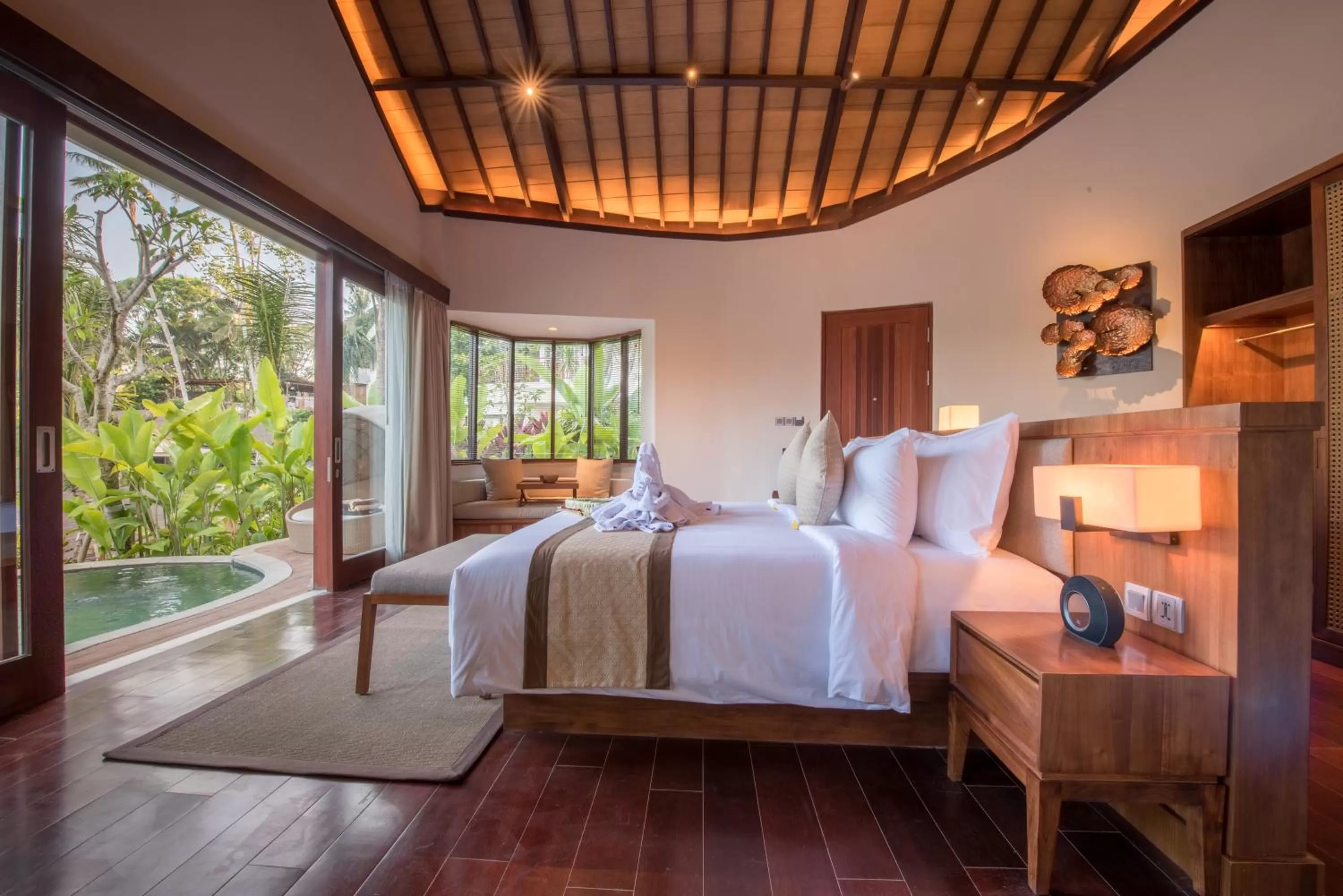 Photo of the whole room, Bed in tanadewa Resort Ubud Bali by Cross Collection