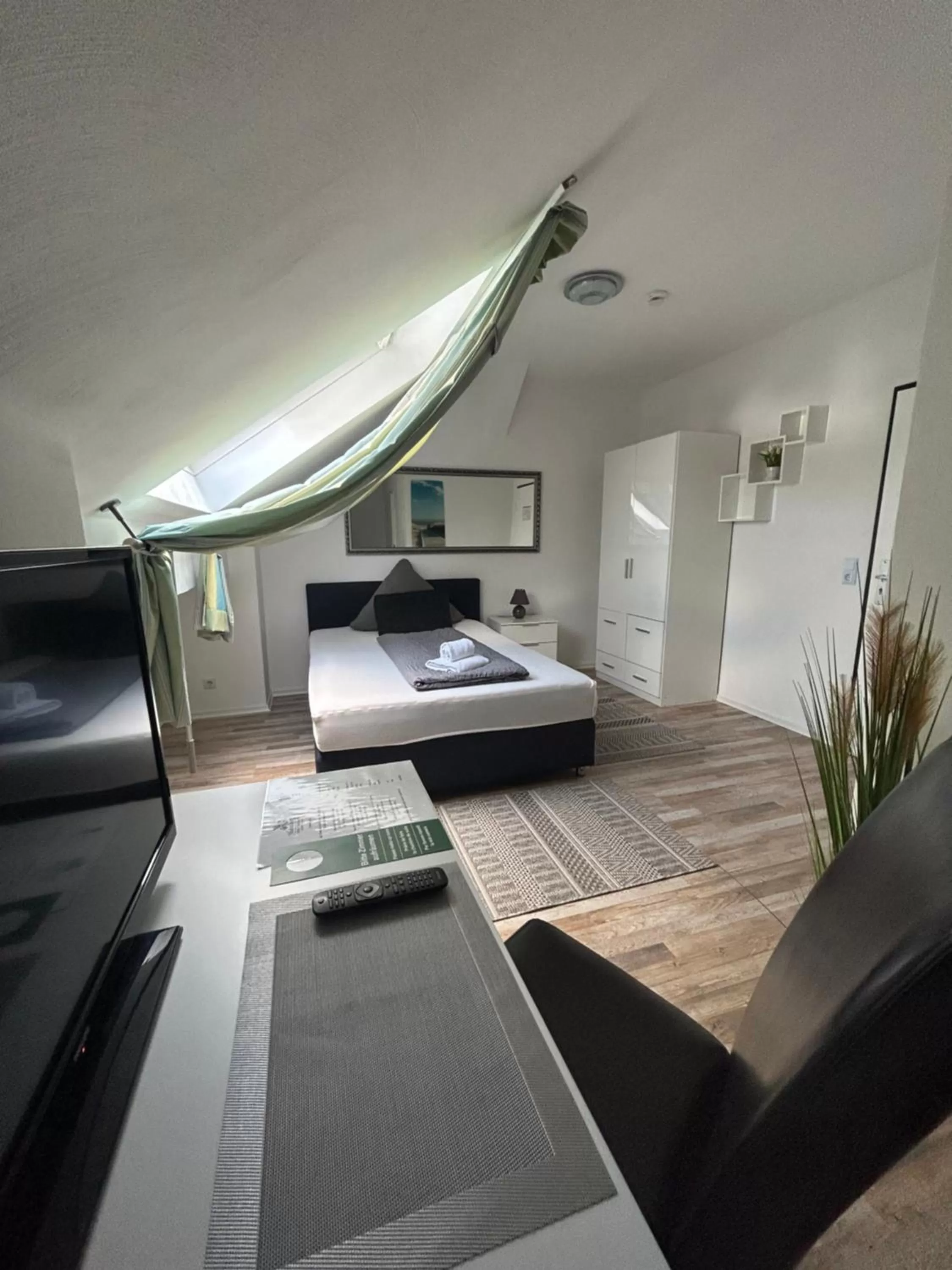 Bed in Hotel Hasselberg