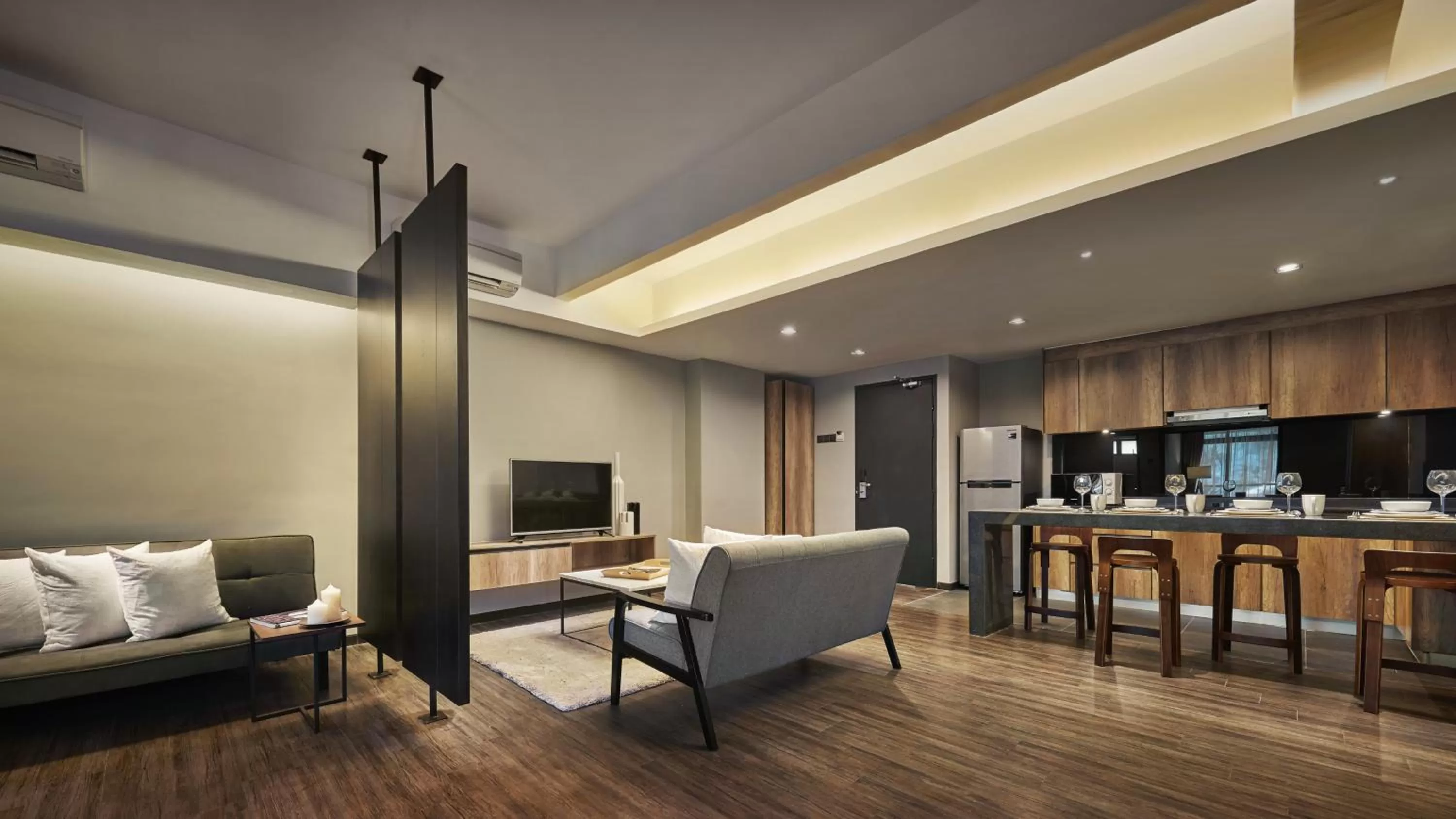 Photo of the whole room, Seating Area in Tropics Eight Suites