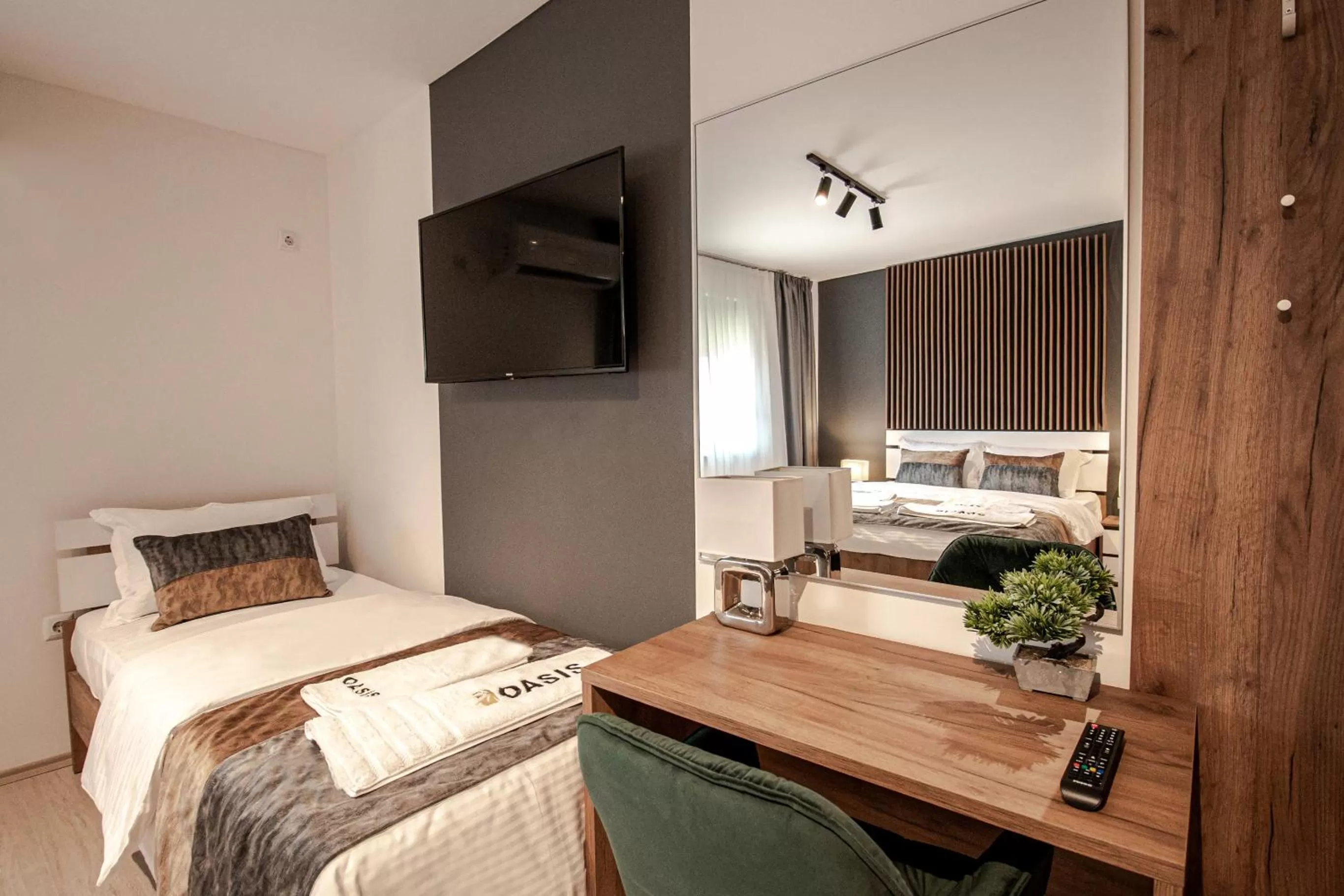 Bed in OASIS Apartments