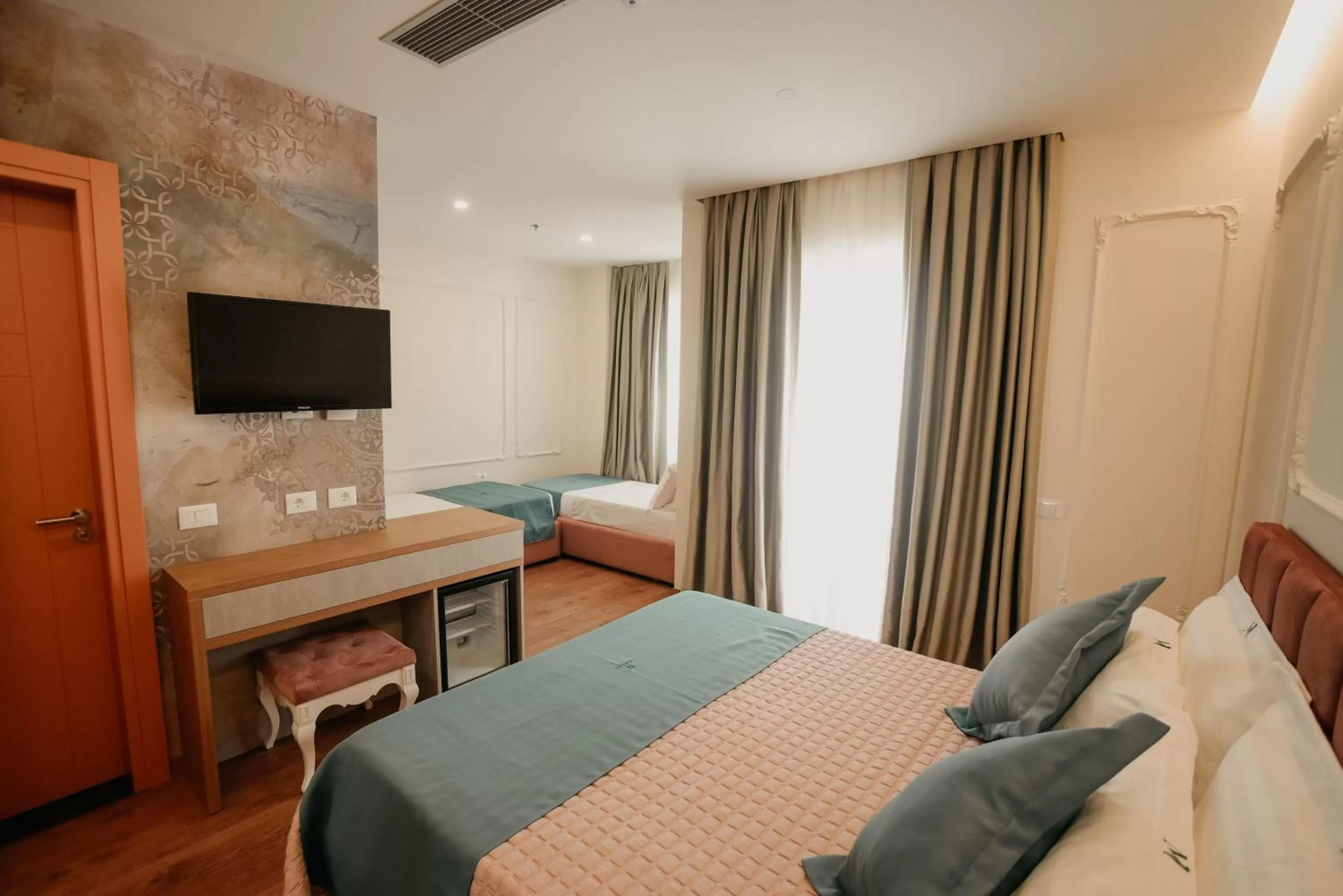 Bed in Martiness Hotel Durres