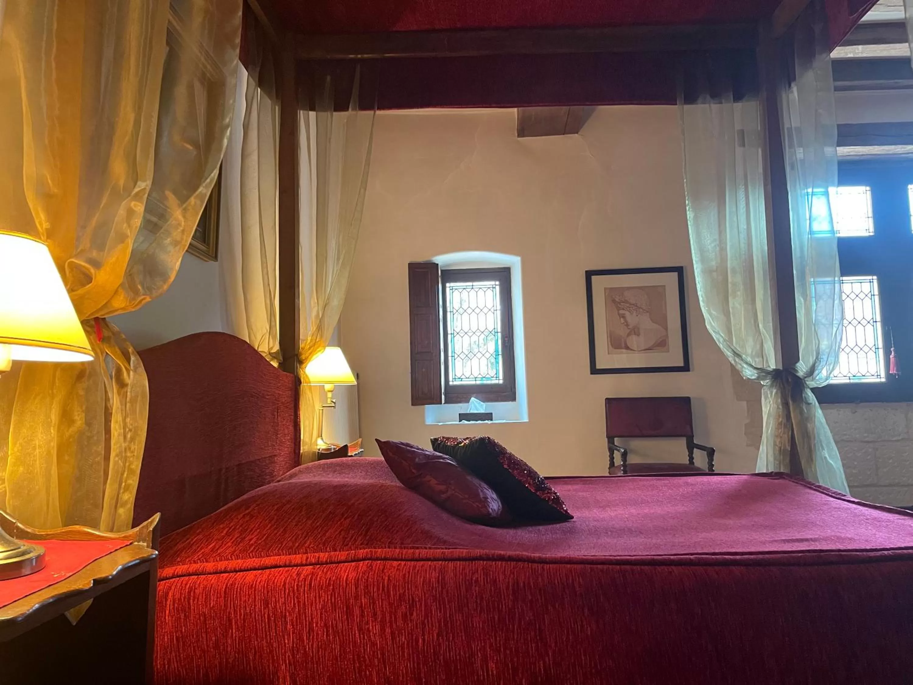 Bed in Manoir de la Rémonière