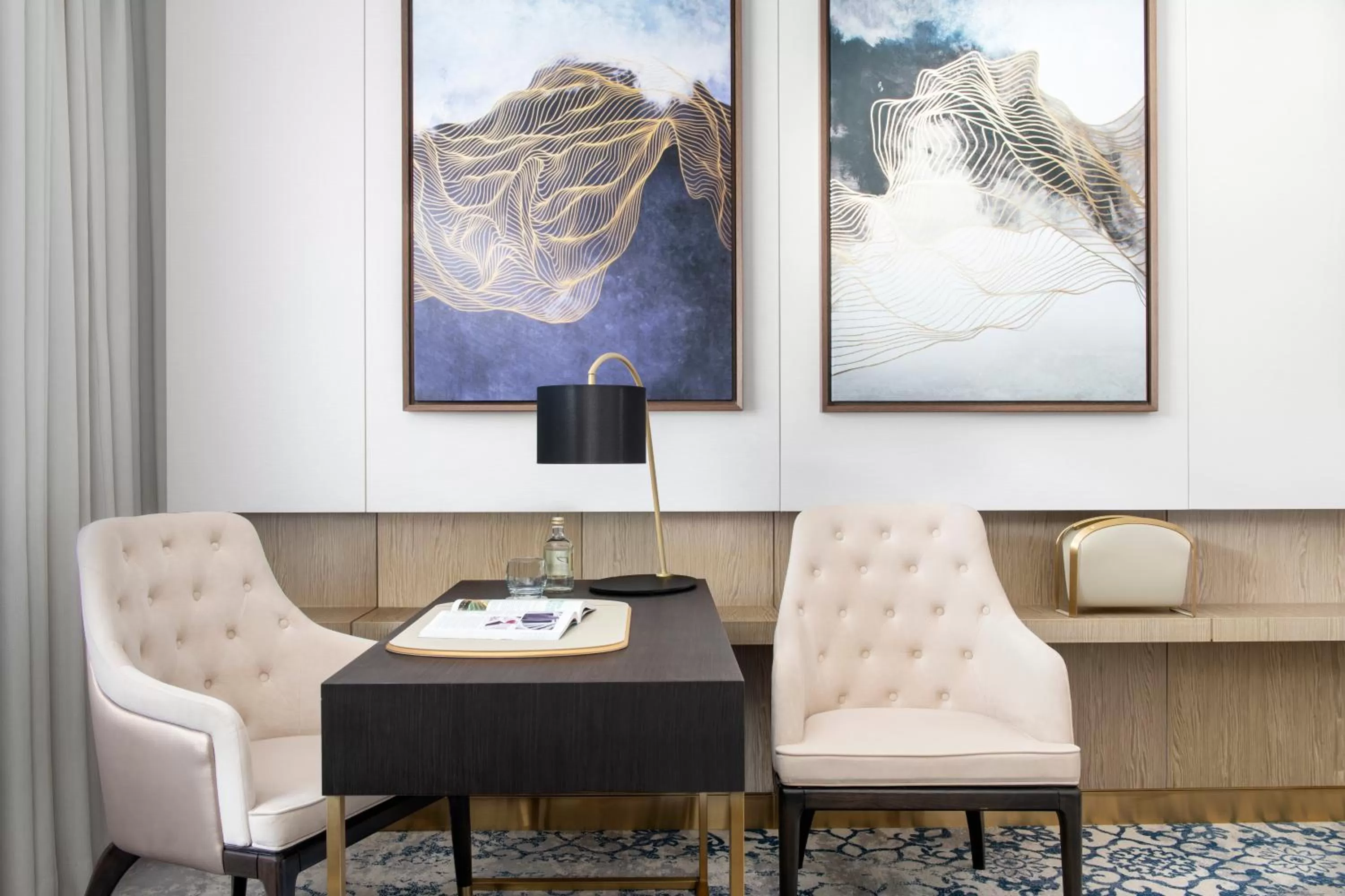 Seating area in Steigenberger Hotel Doha