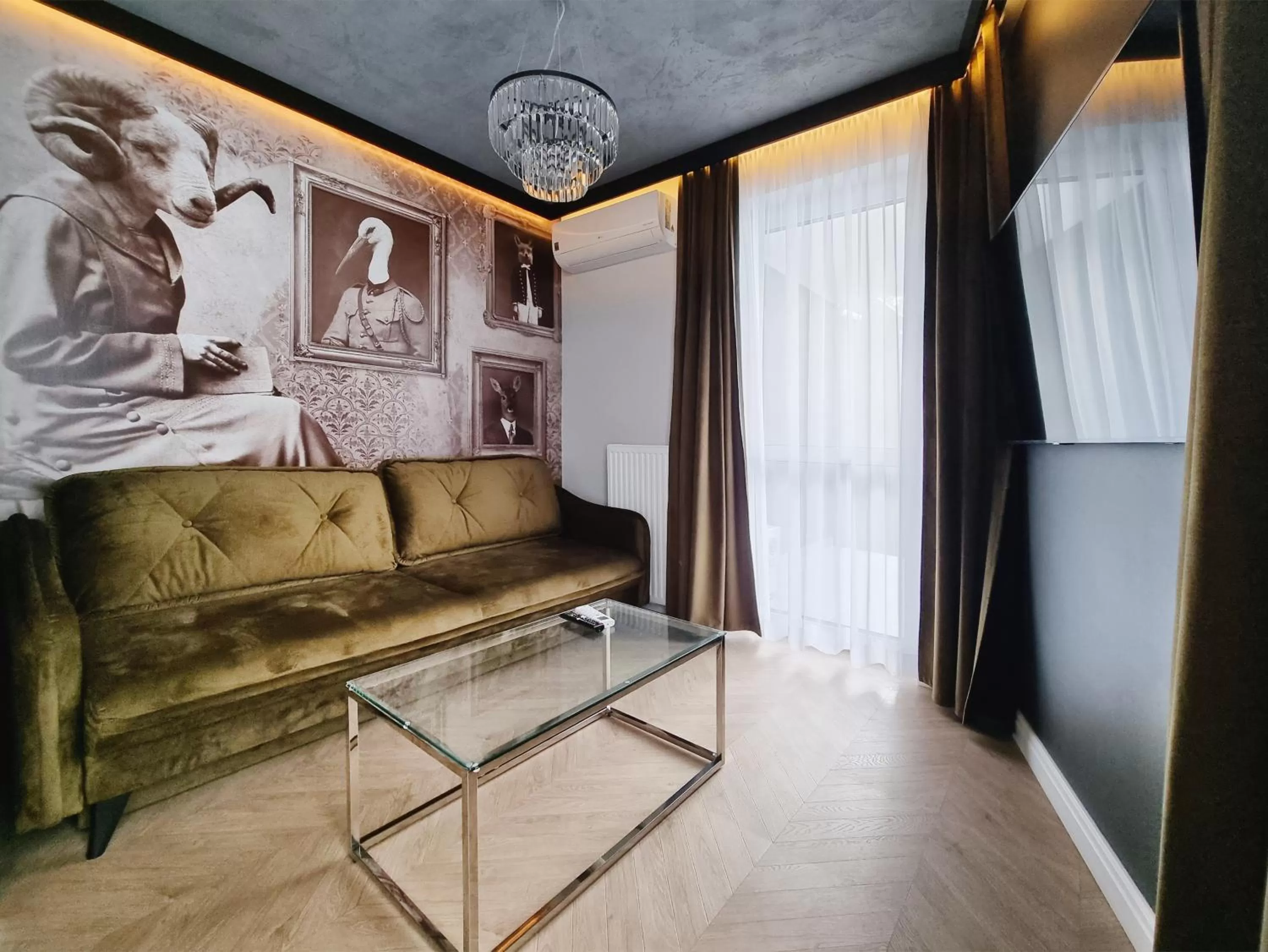 Living room, Seating Area in Silesia Aparthotel