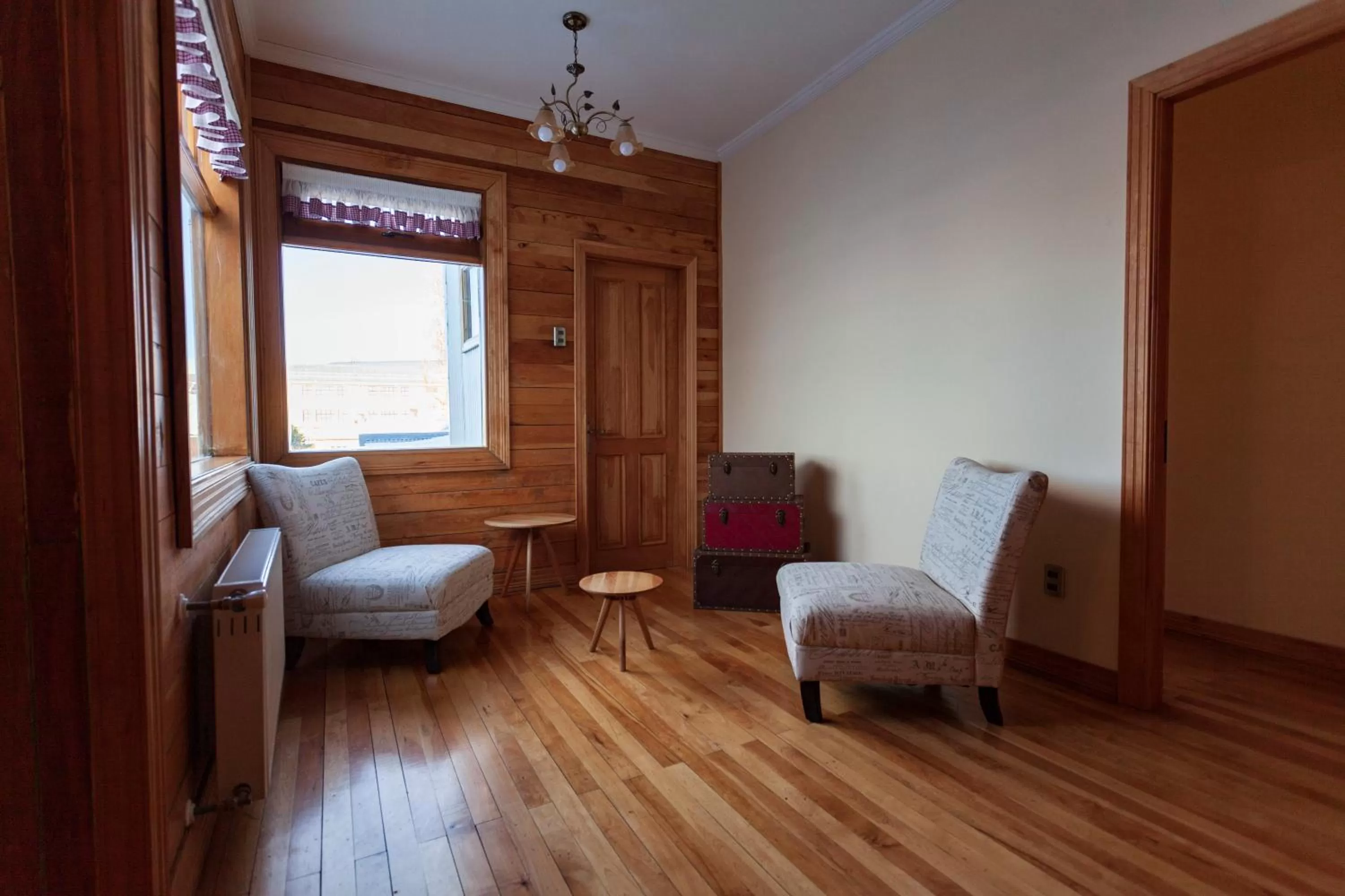 Living room in Hostal Boutique Patagonia Mística