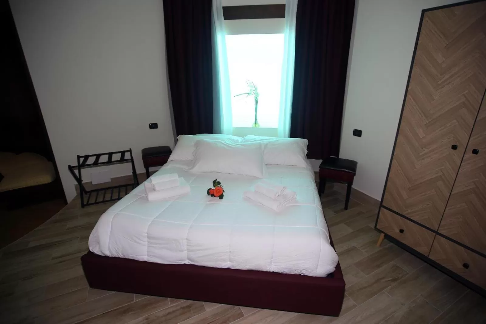 Bed in paradise suite