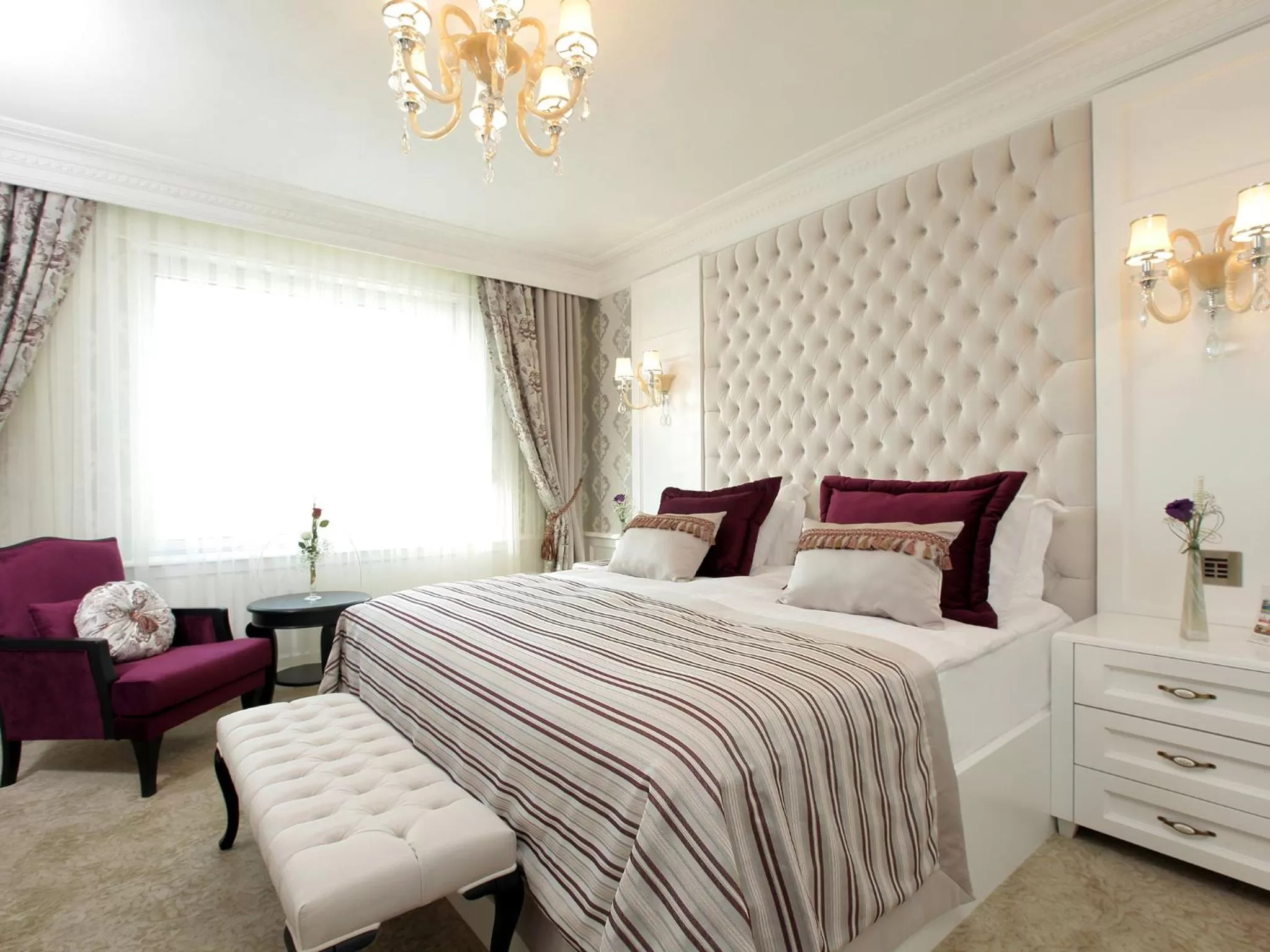Bed in WOW Istanbul Hotel