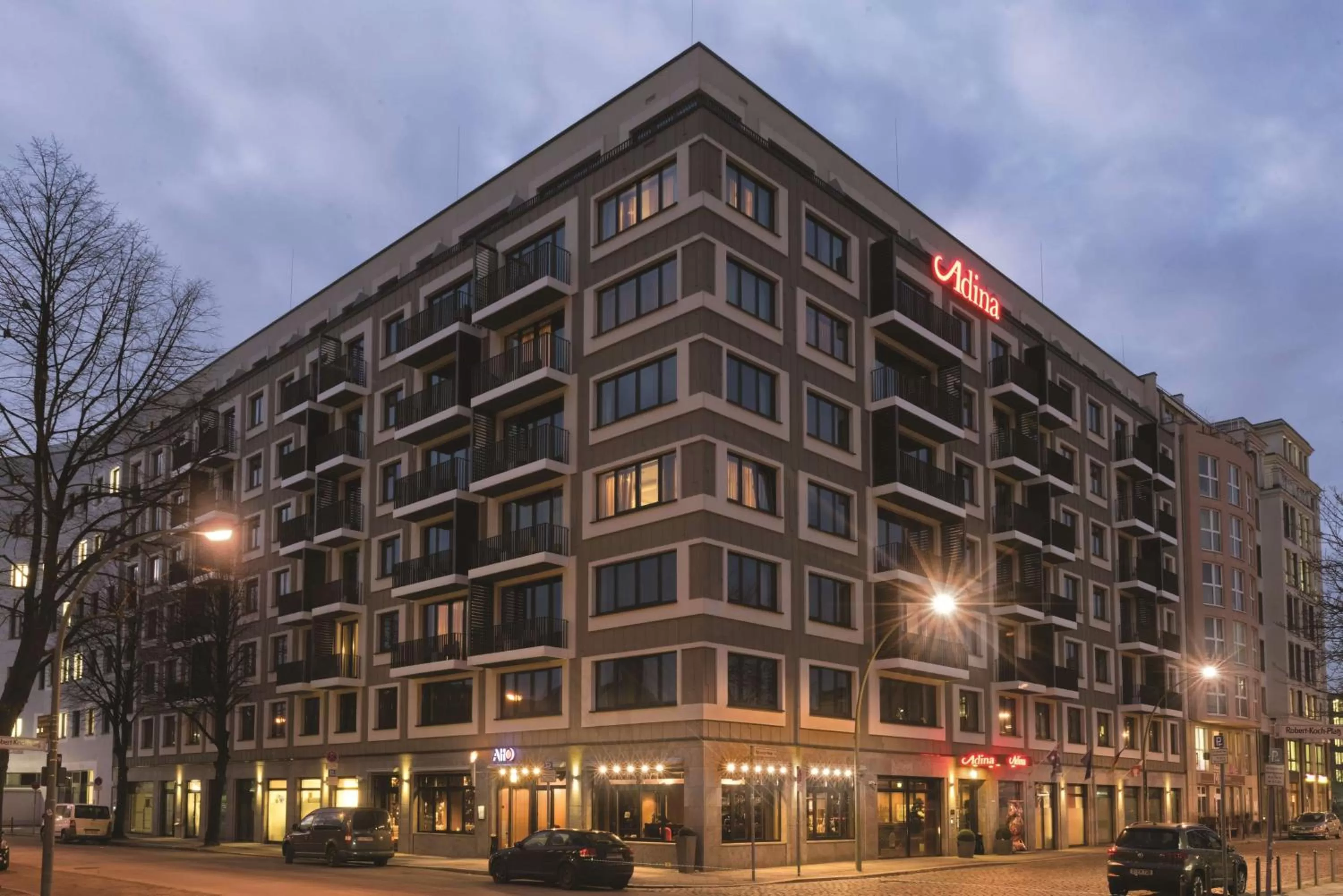 Property building in Adina Apartment Hotel Berlin Mitte
