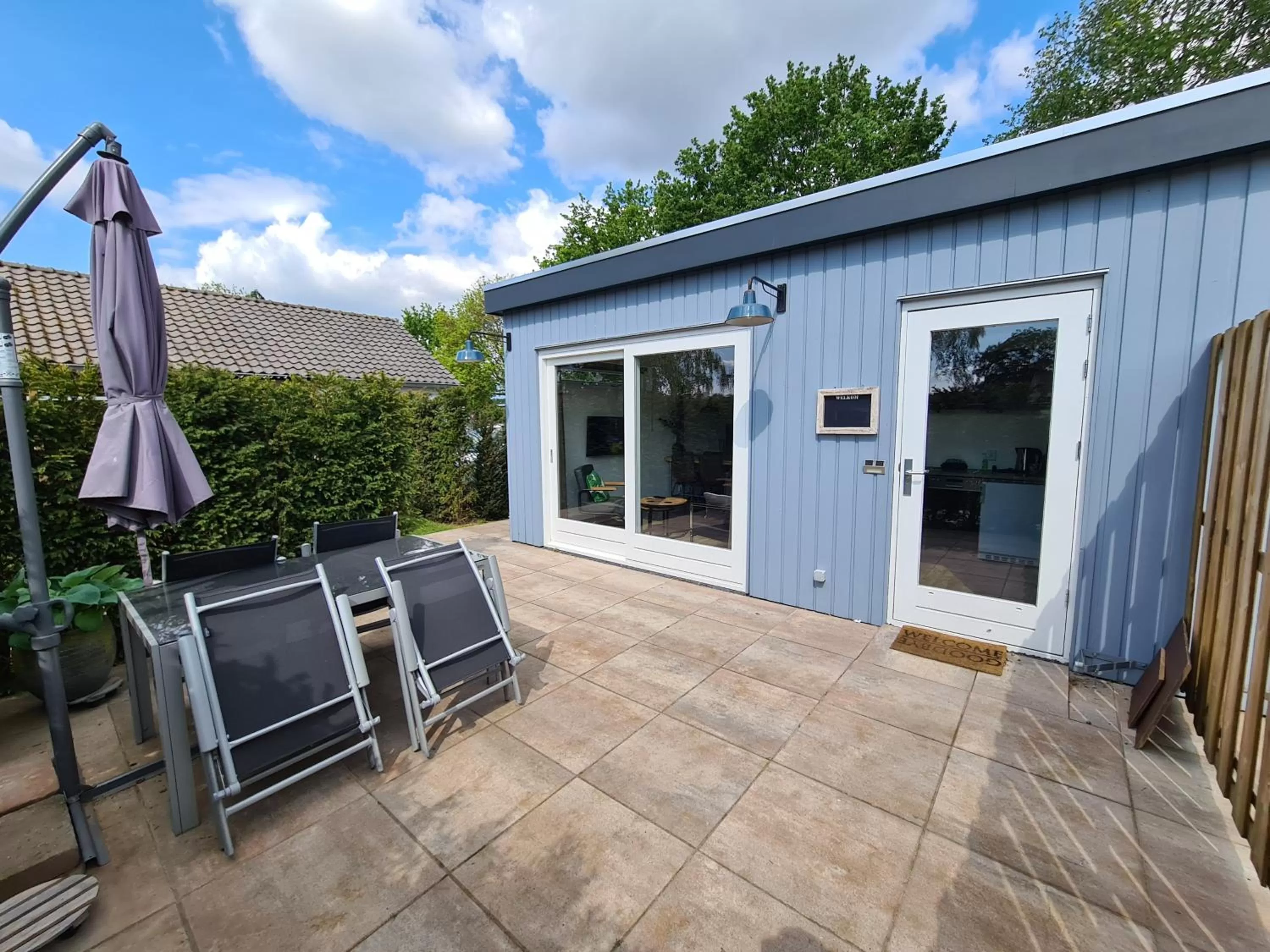 Balcony/Terrace in Bed & Breakfast "Aan de Bagijnstraat".