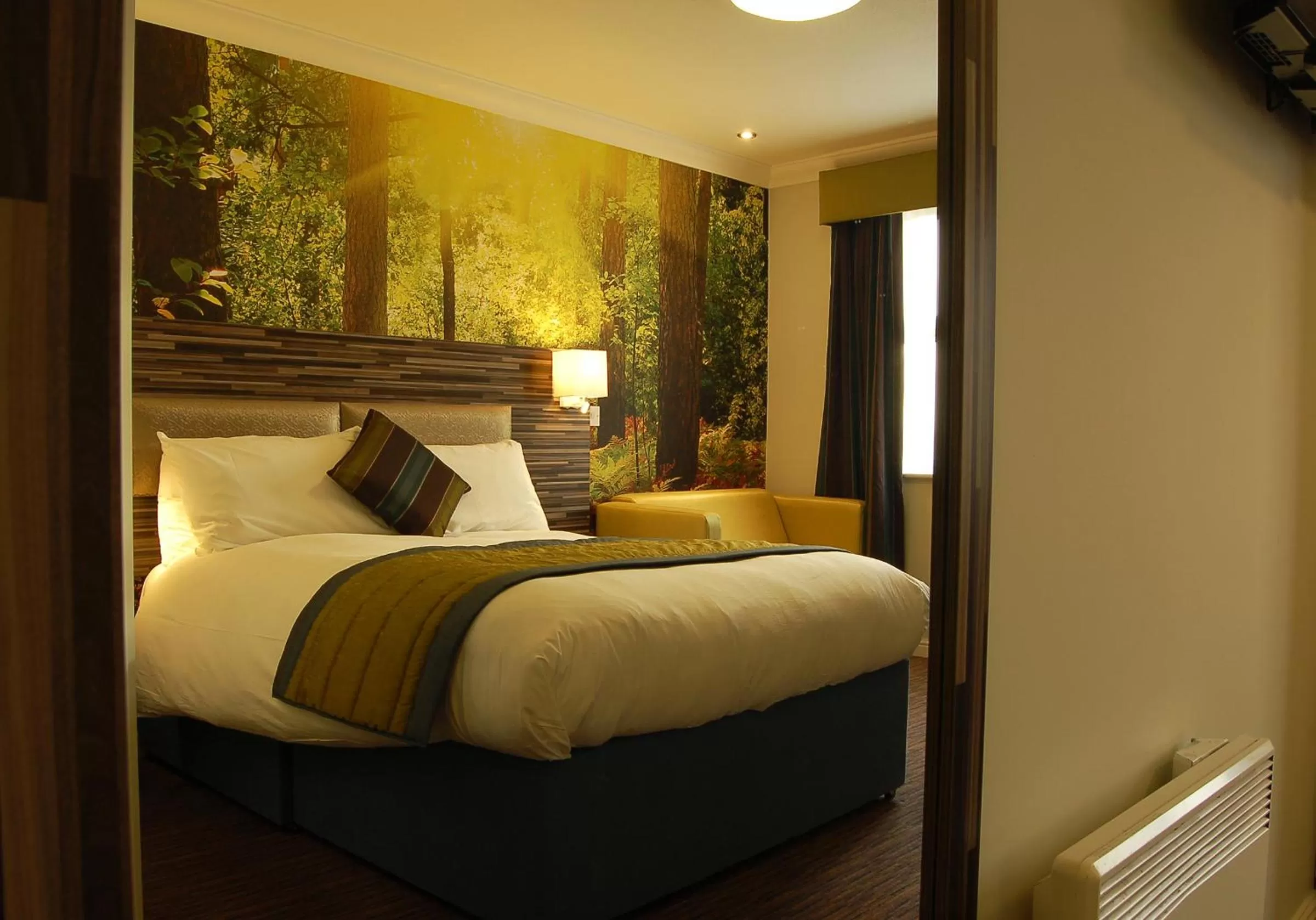 Bed in Diamond Lodge