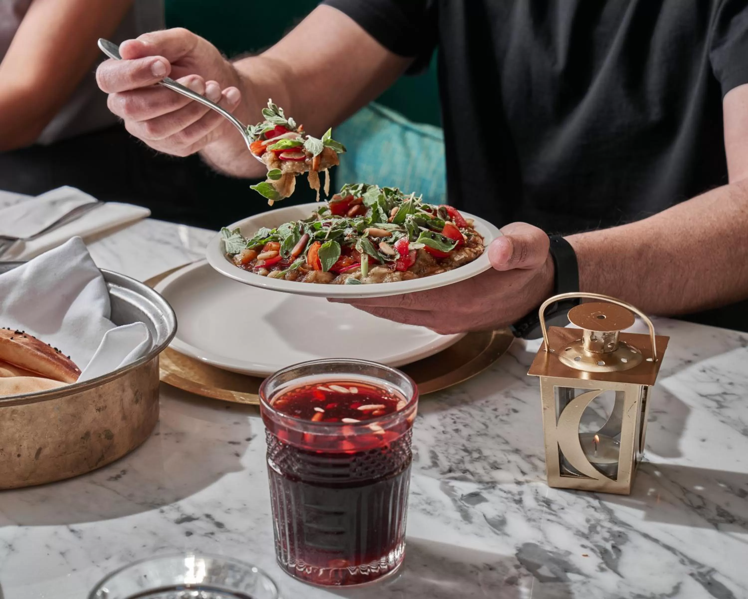 Restaurant/places to eat in Argan Al Bidaa Hotel and Resort , Kuwait