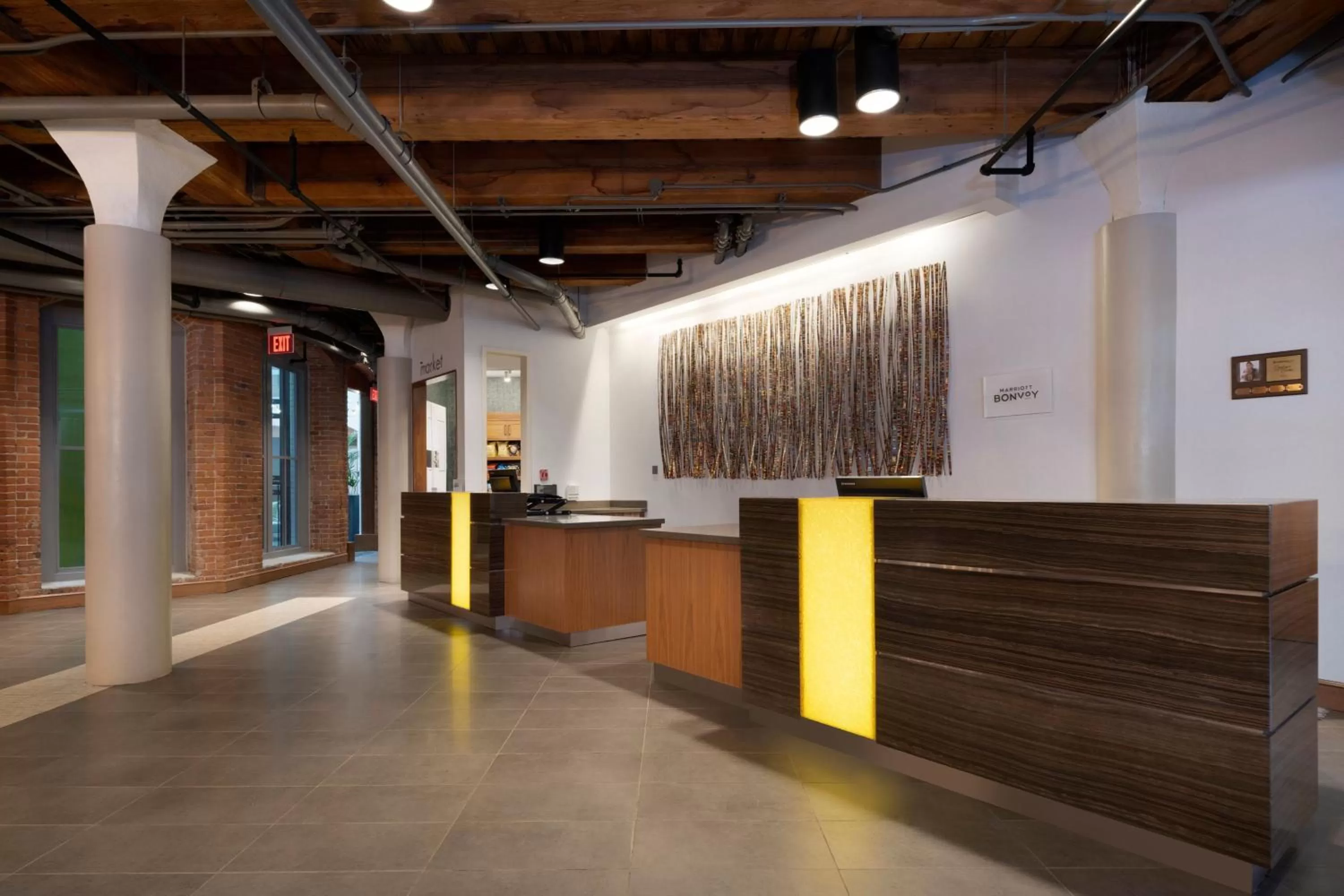 Lobby or reception in Residence Inn by Marriott Boston Downtown Seaport