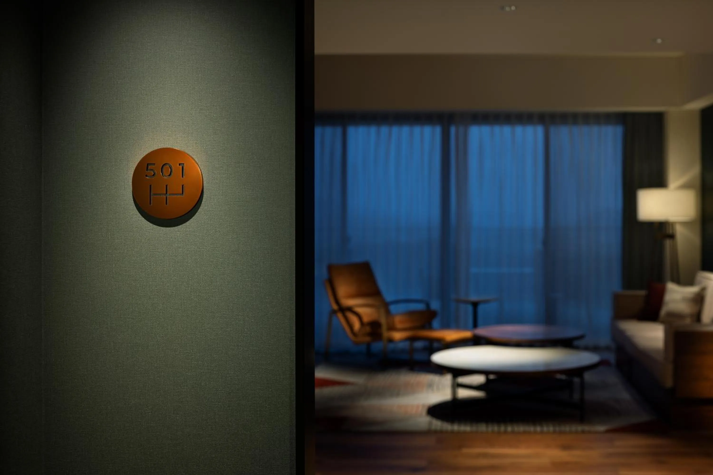 Living room in Fuji Speedway Hotel, in The Unbound Collection by Hyatt