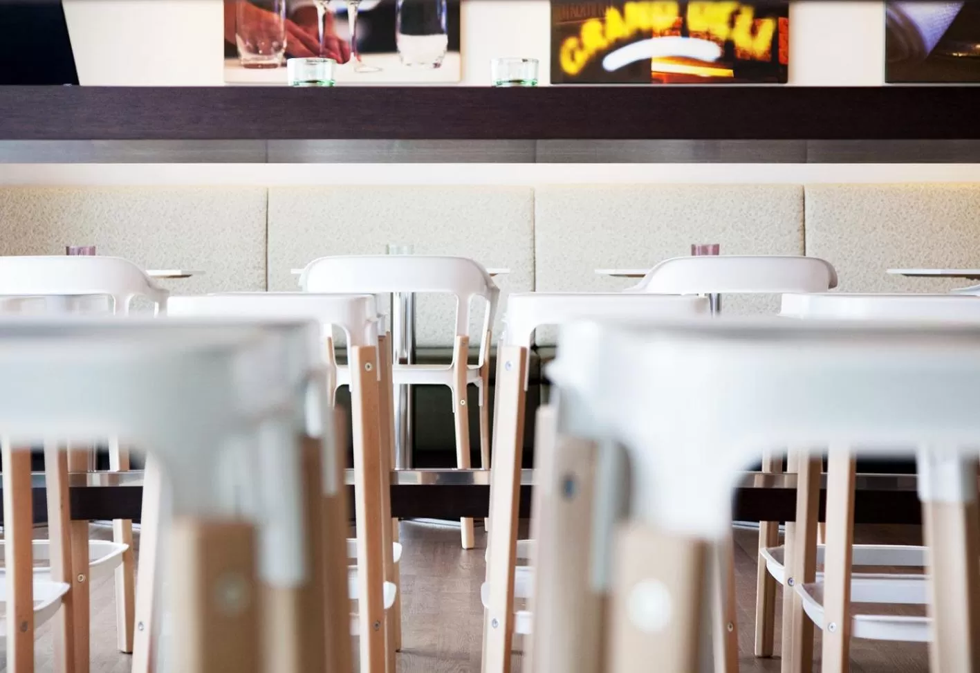 Communal lounge/ TV room in Finn Apartments