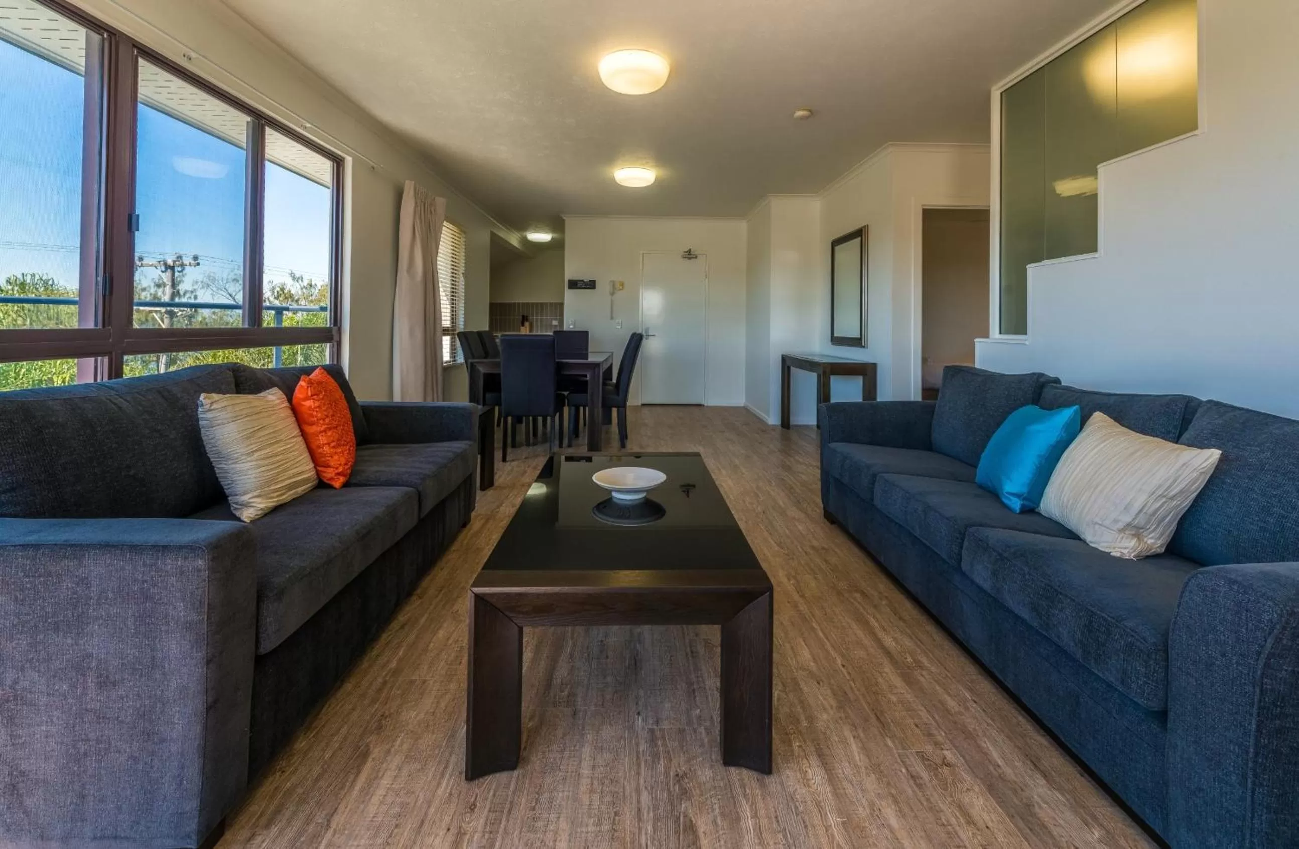 Living room in Rosslyn Bay Resort Yeppoon