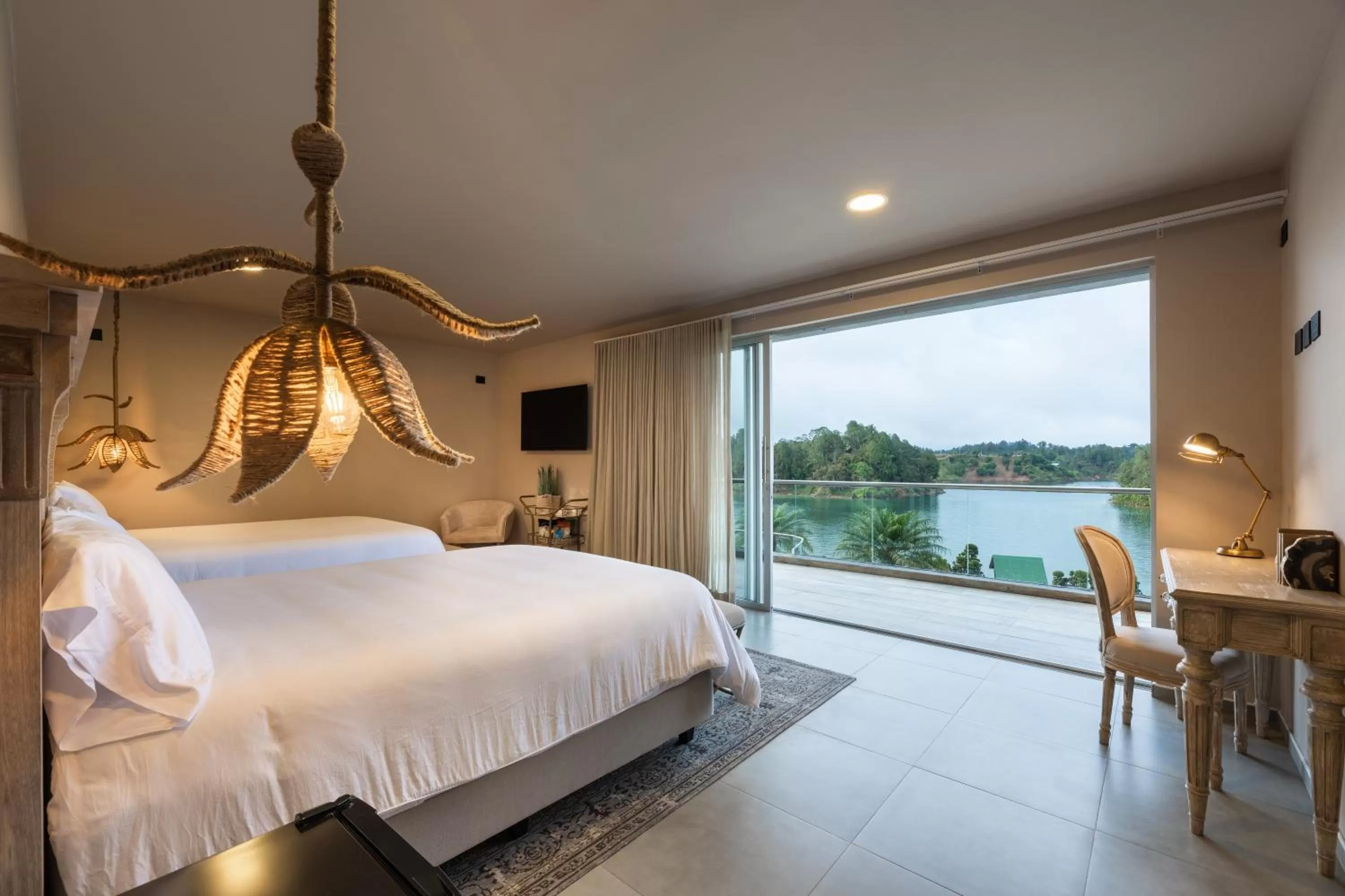 Twin Room in Tau House