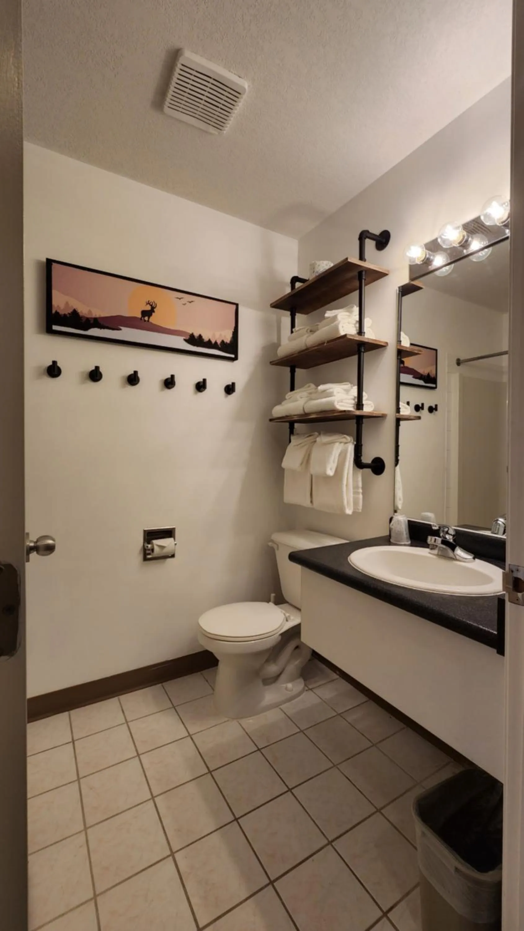 Toilet in Mountain View Inn