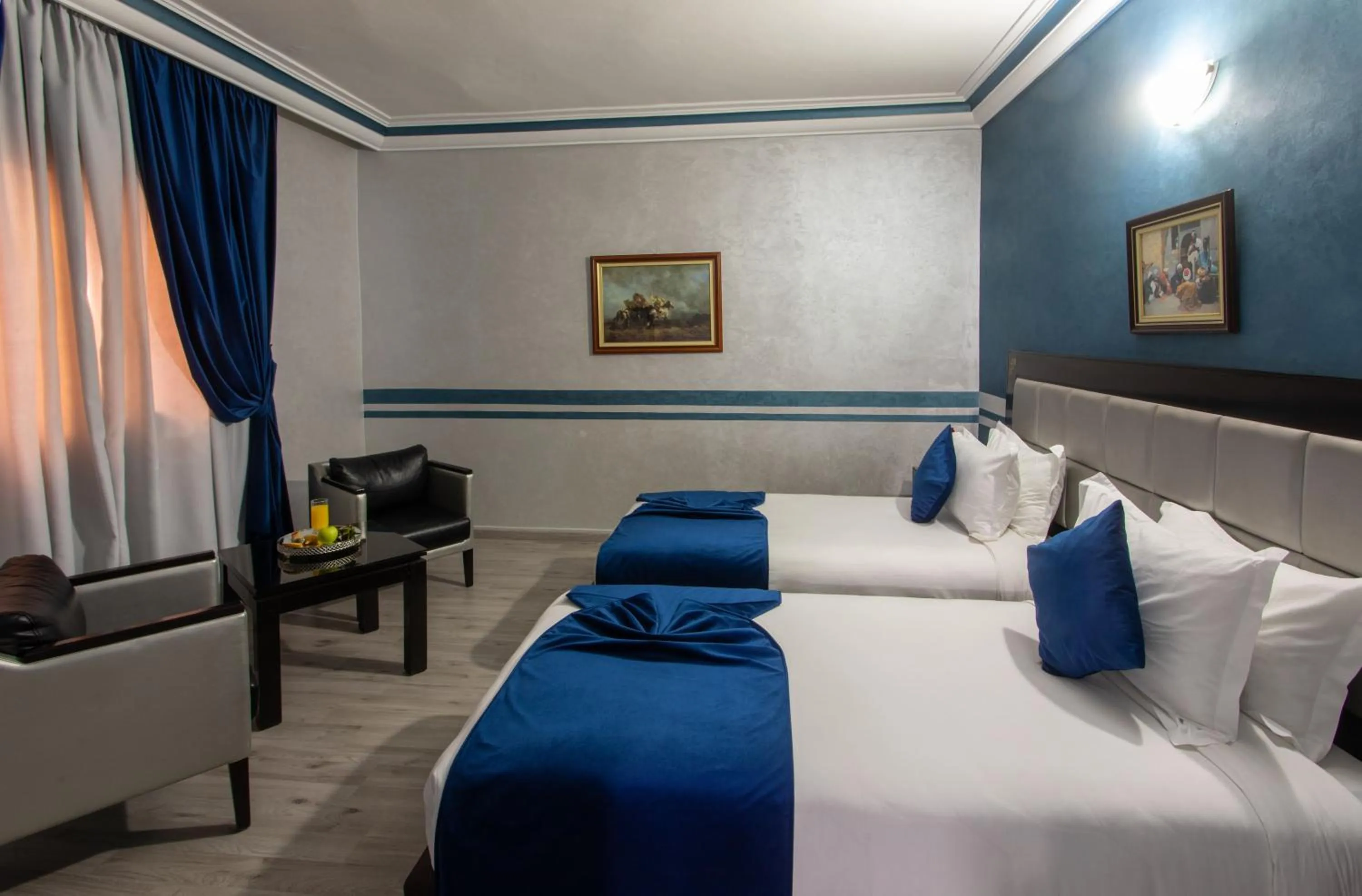 Bed in Hotel Meriem Marrakech