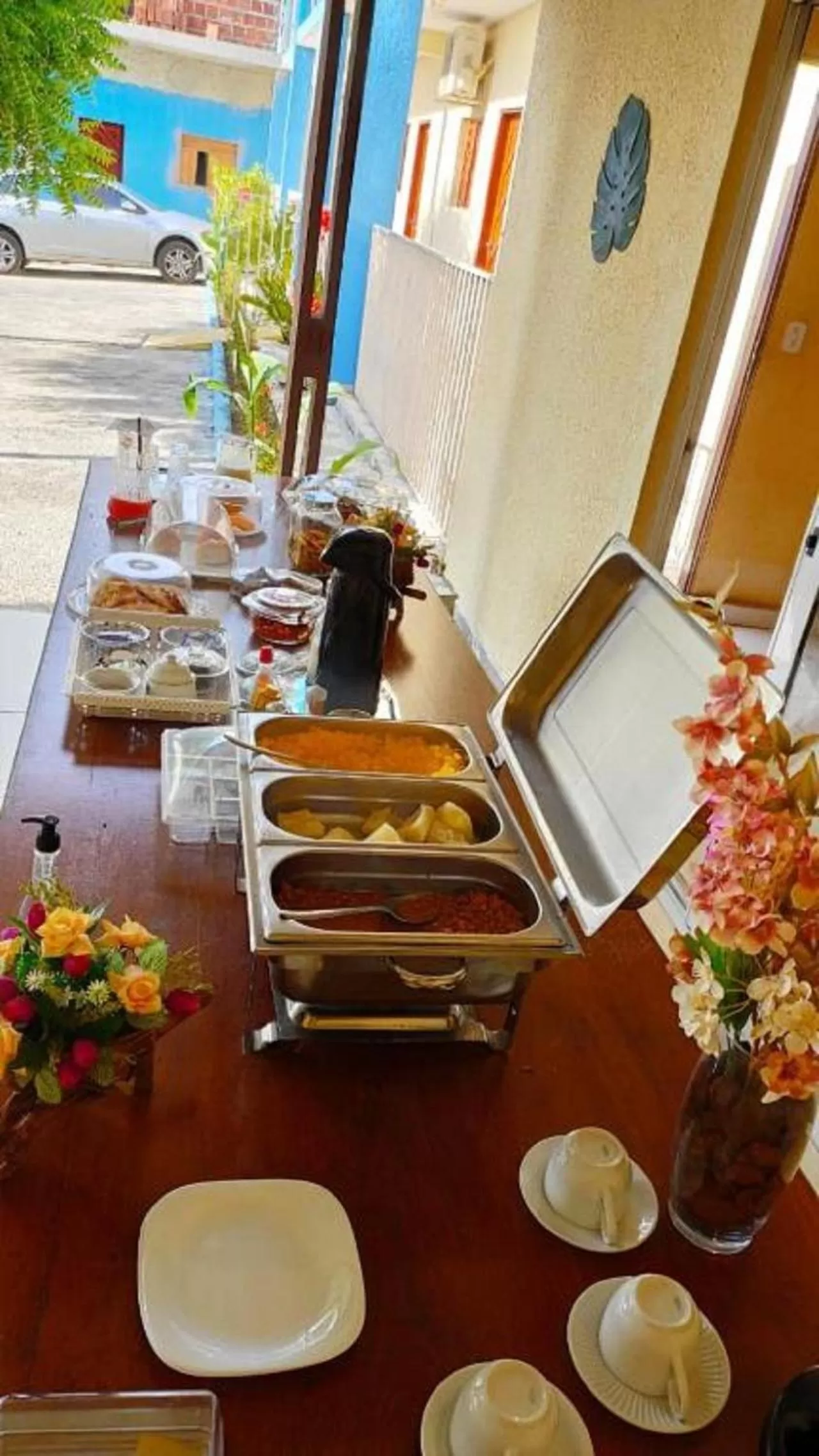 Dining area in Pousada e Posto Amigão