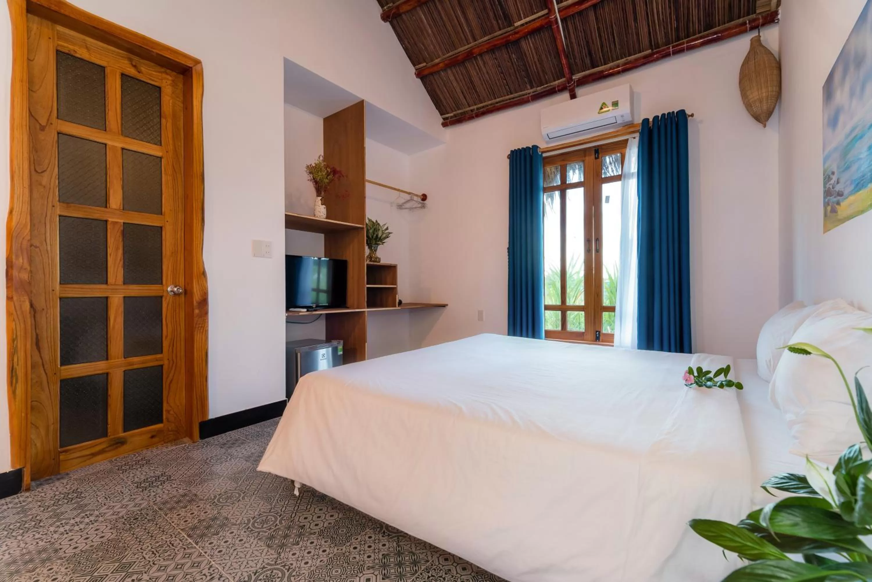 Bed in La Belle Anbang Homestay