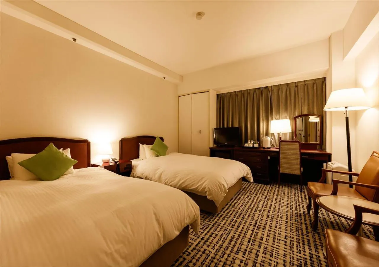 Photo of the whole room, Bed in Kanazawa New Grand Hotel Prestige