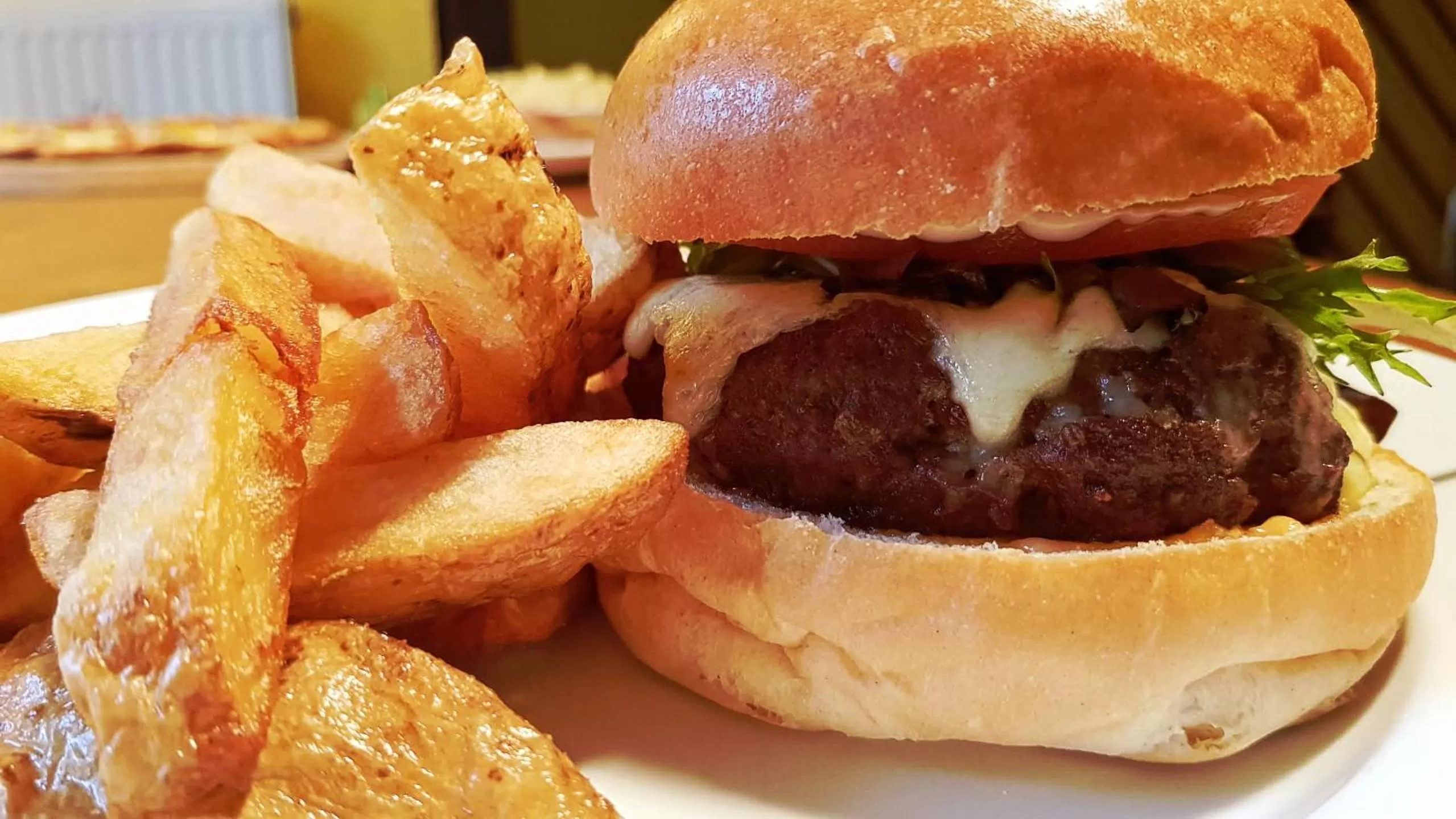 Food and drinks in Jacobs Ladder Inn