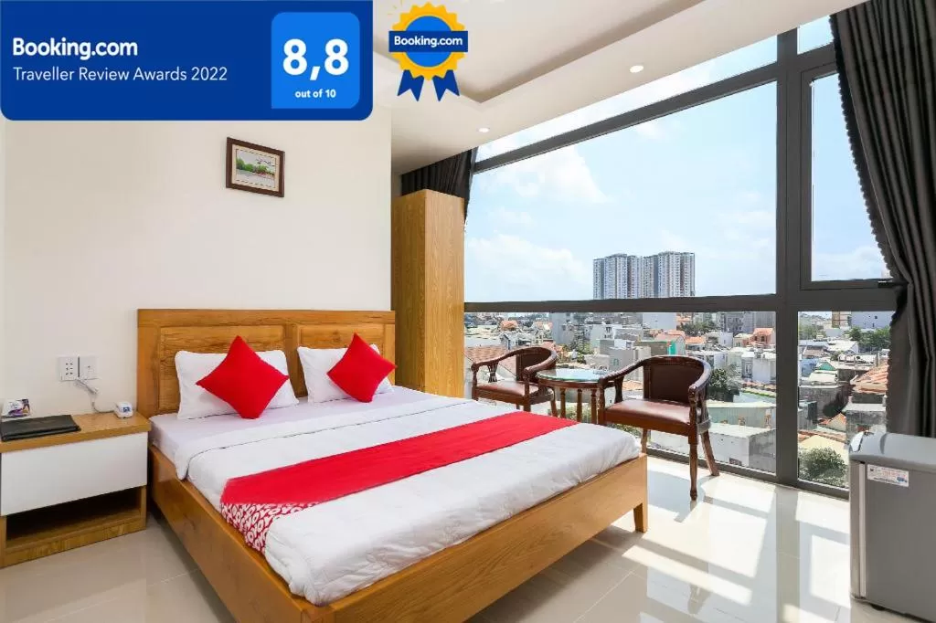 City view, Bed in Marine Hotel & Apartment