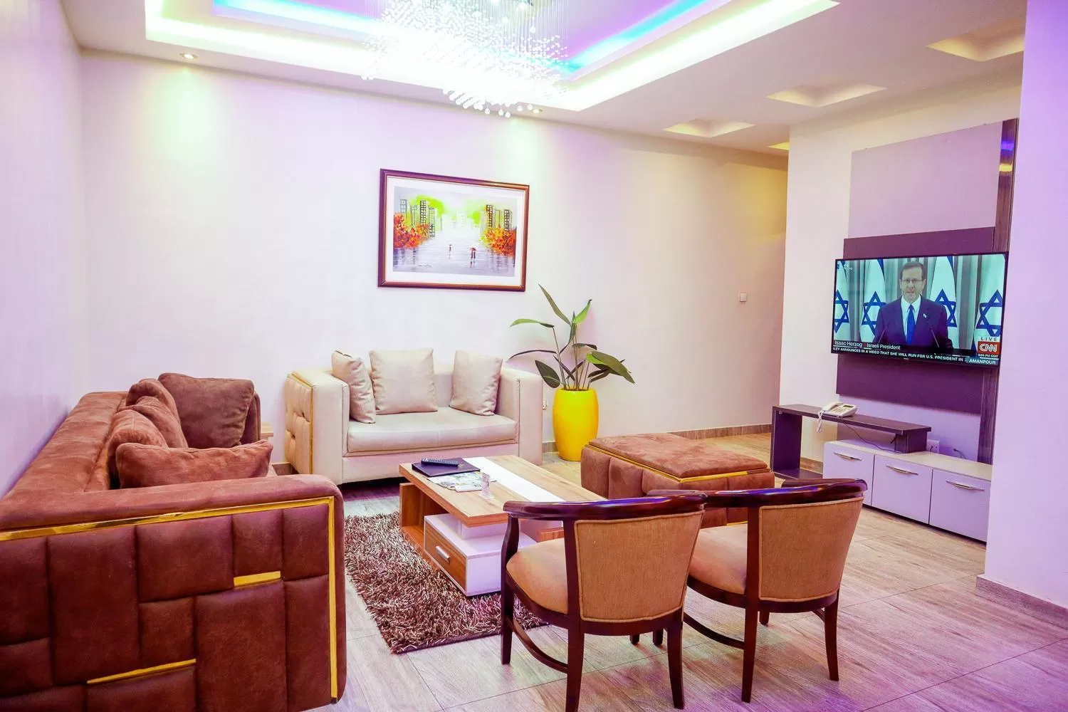 TV and multimedia in God's Touch Apartments Signature