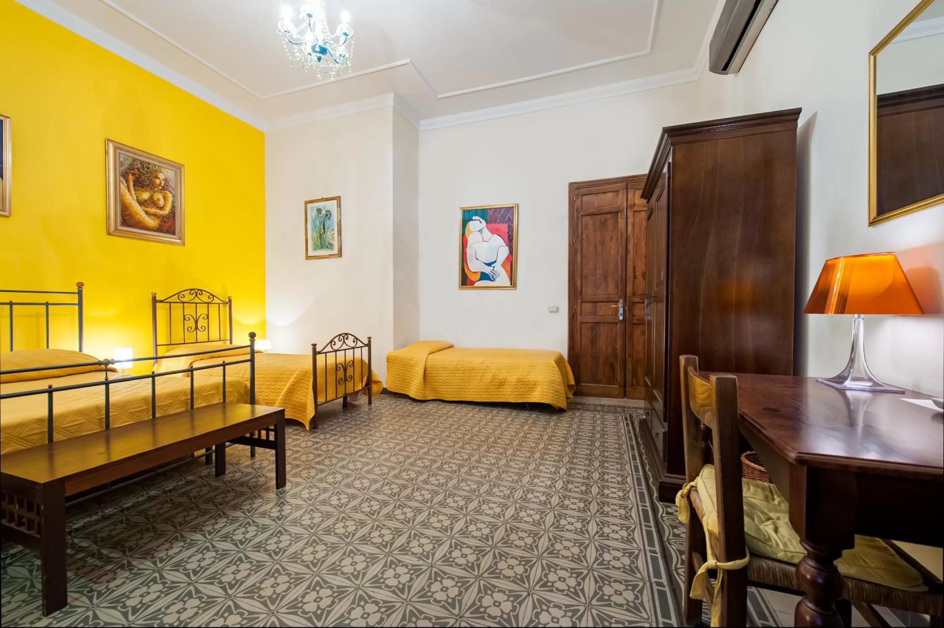 Bedroom, Bed in B&B Casa Degli Artisti