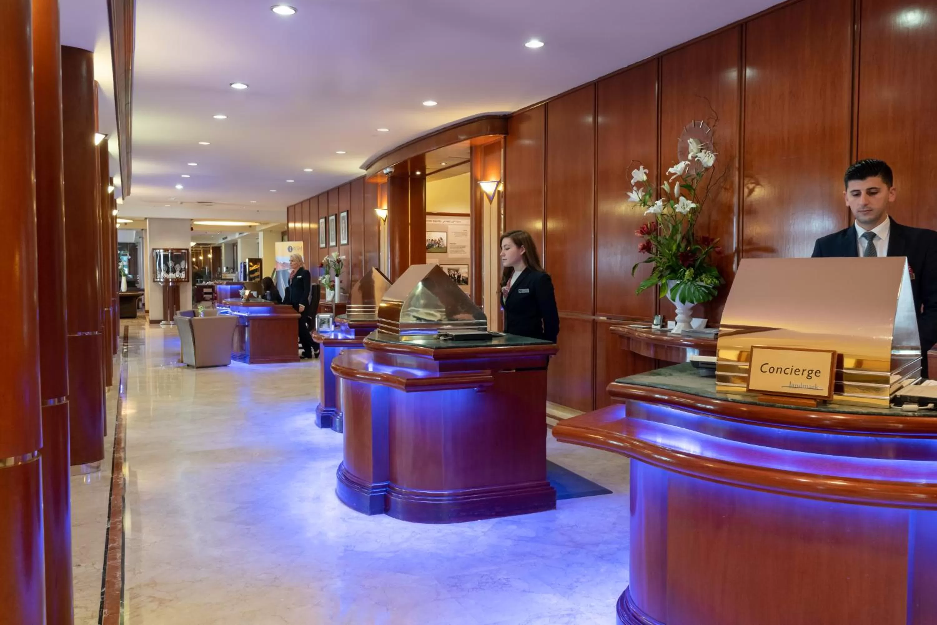 Lobby or reception in Landmark Amman Hotel & Conference Center
