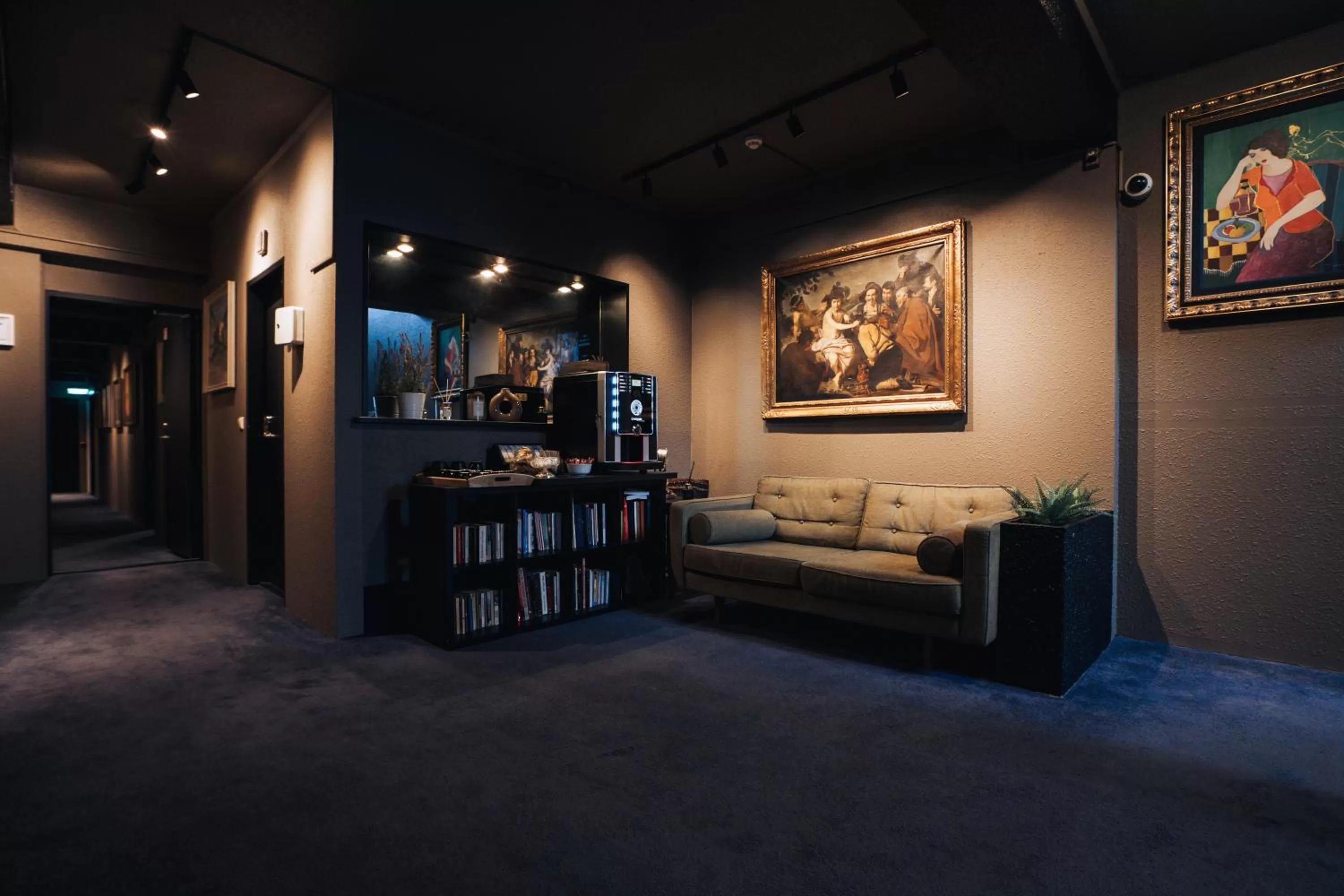 Library in Brim Hotel