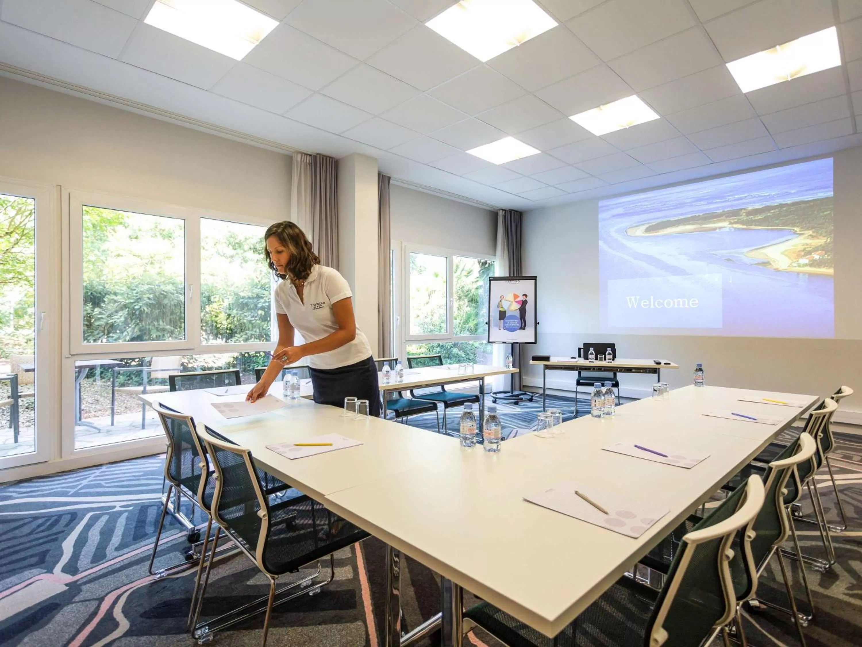 On site in Novotel Thalassa Ile d'Oléron