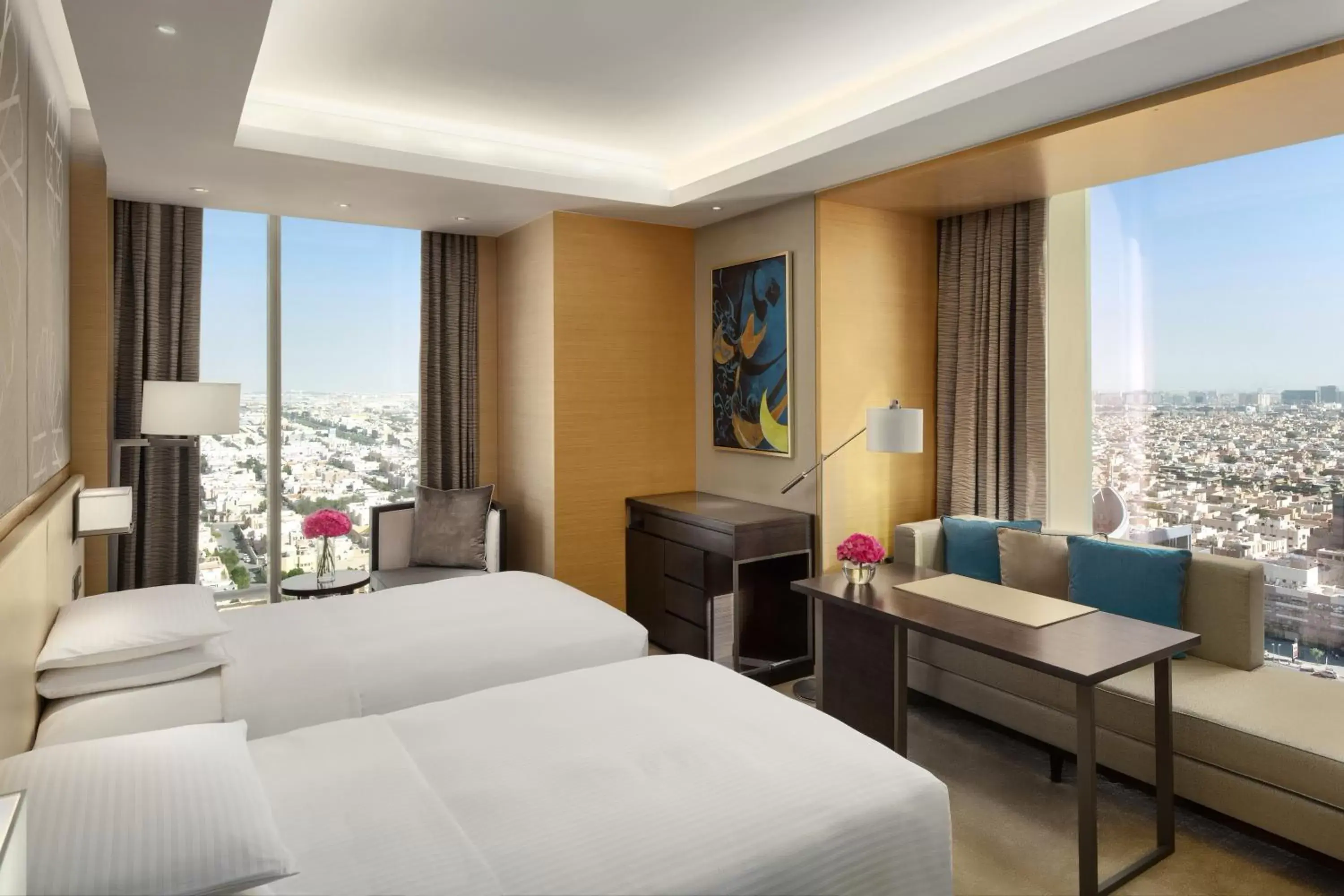 Twin Room - Club Access in Hyatt Regency Riyadh Olaya Twin Room - Club Access in Hyatt Regency Riyadh Olaya