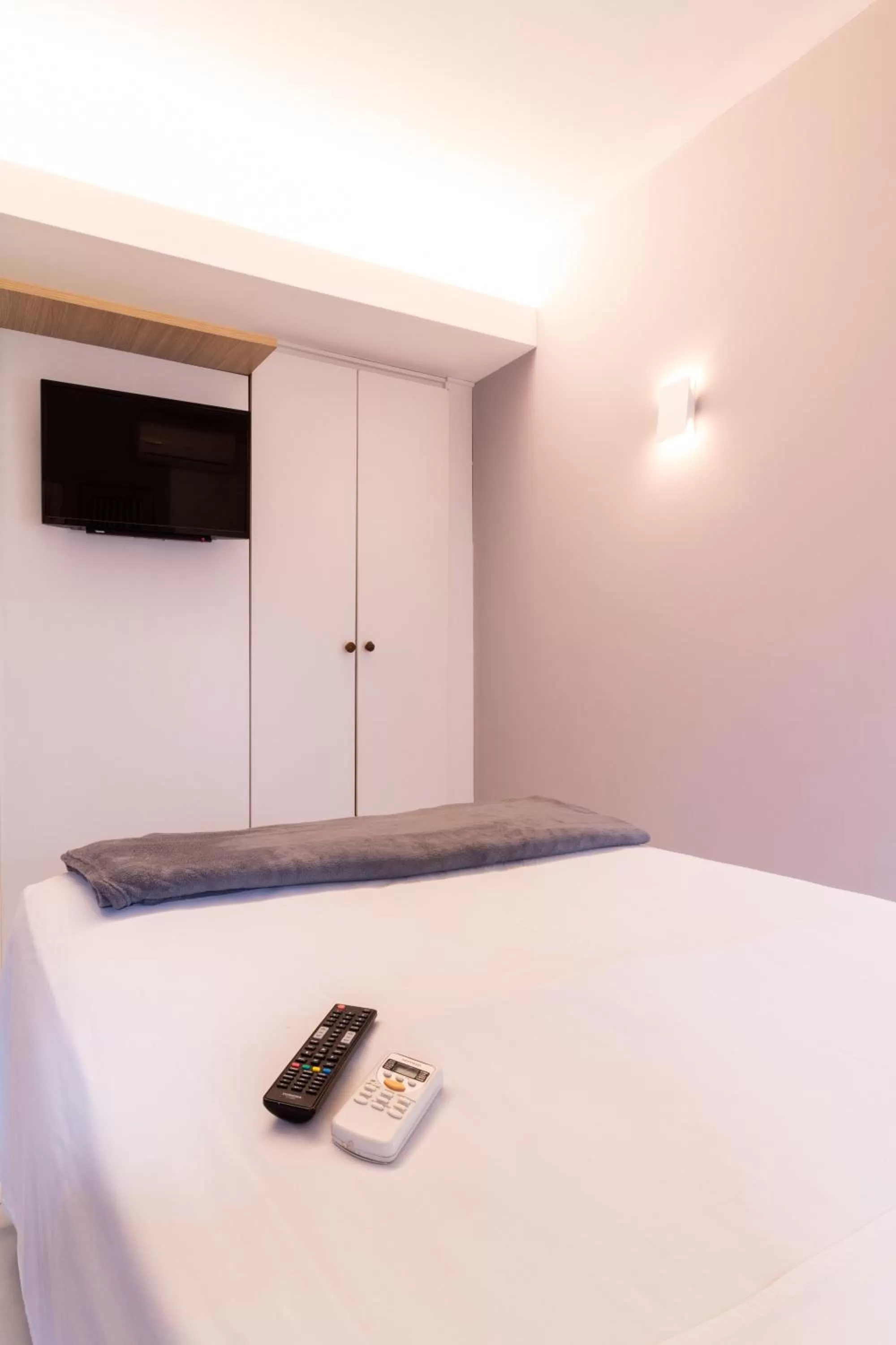 Bed in Ilhasul Hotel Residencia