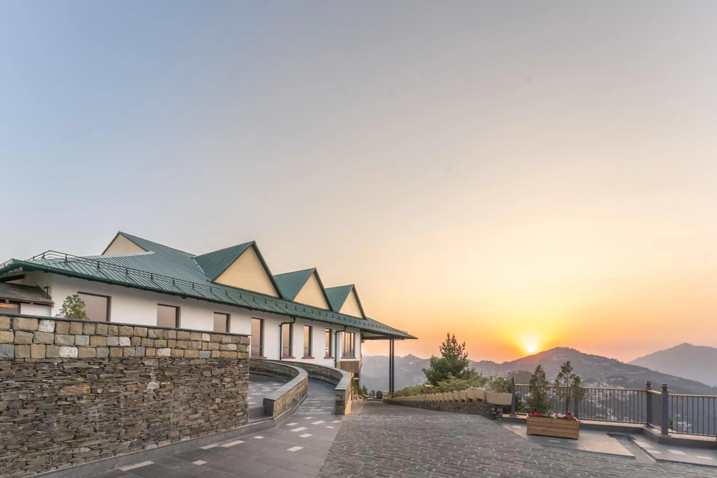 Parking in Taj Theog Resort & Spa Shimla