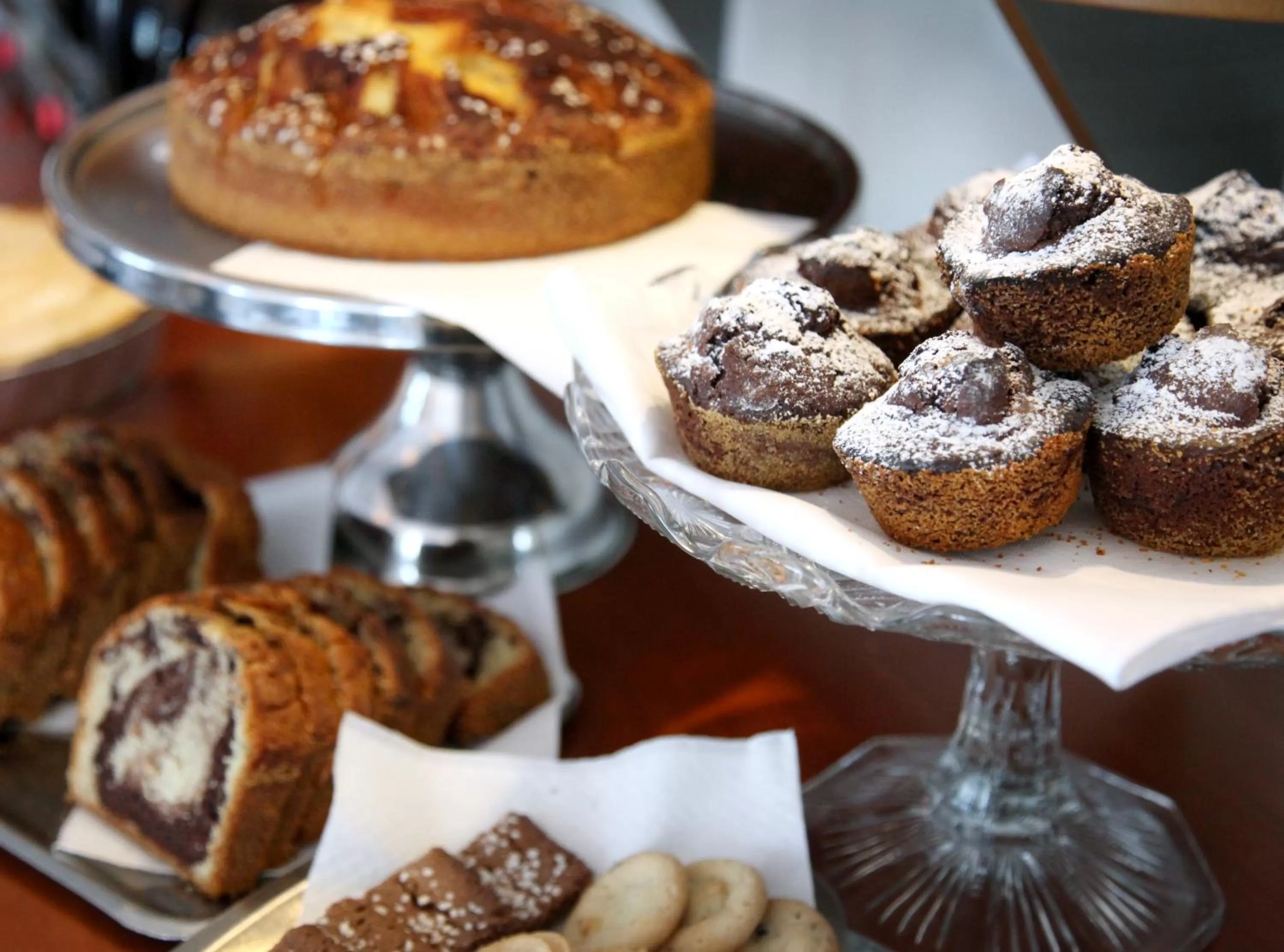Food close-up in Hotell Aston