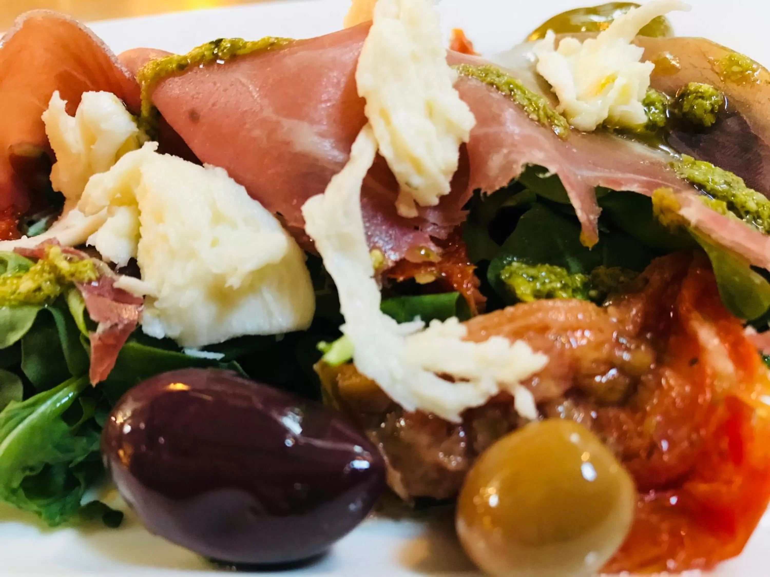 Food close-up in The New Court Inn